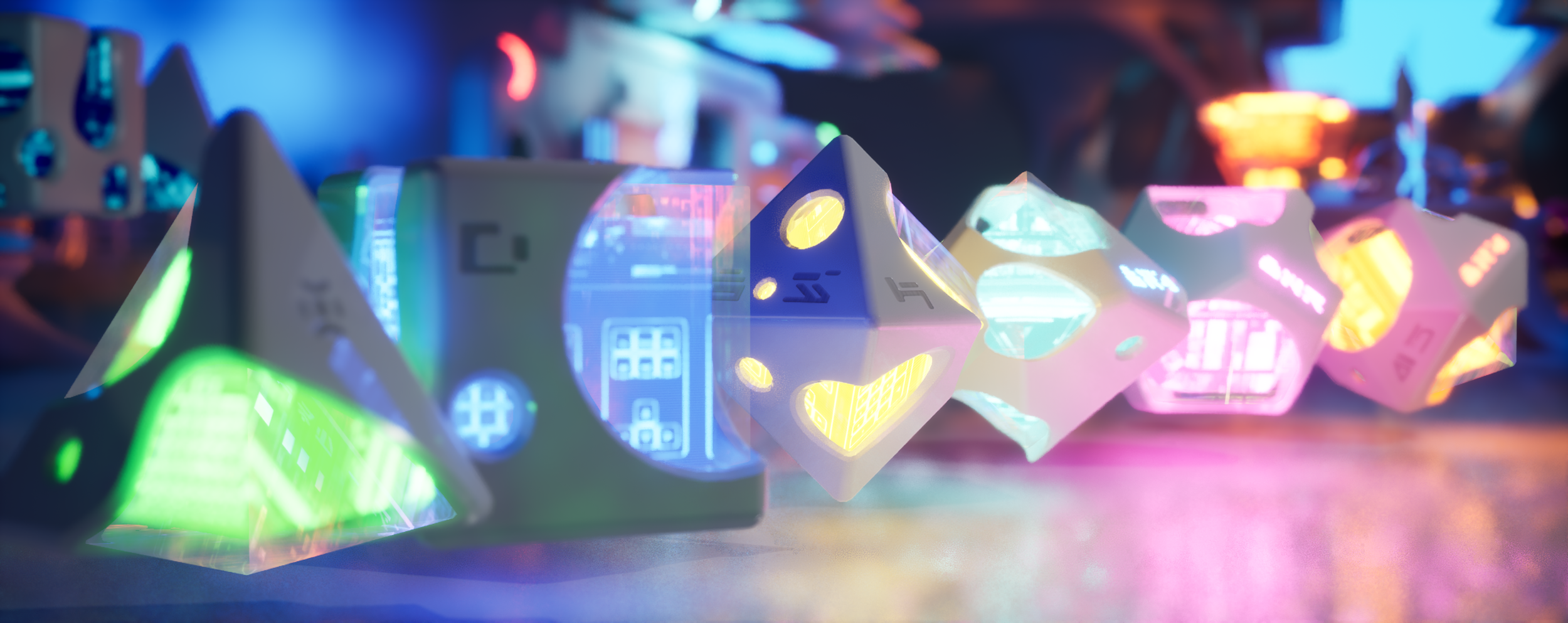 In game render from Warped Universe, crafting table. Created in Fusion 360, Substance Painter, Blender and Unreal 5.0