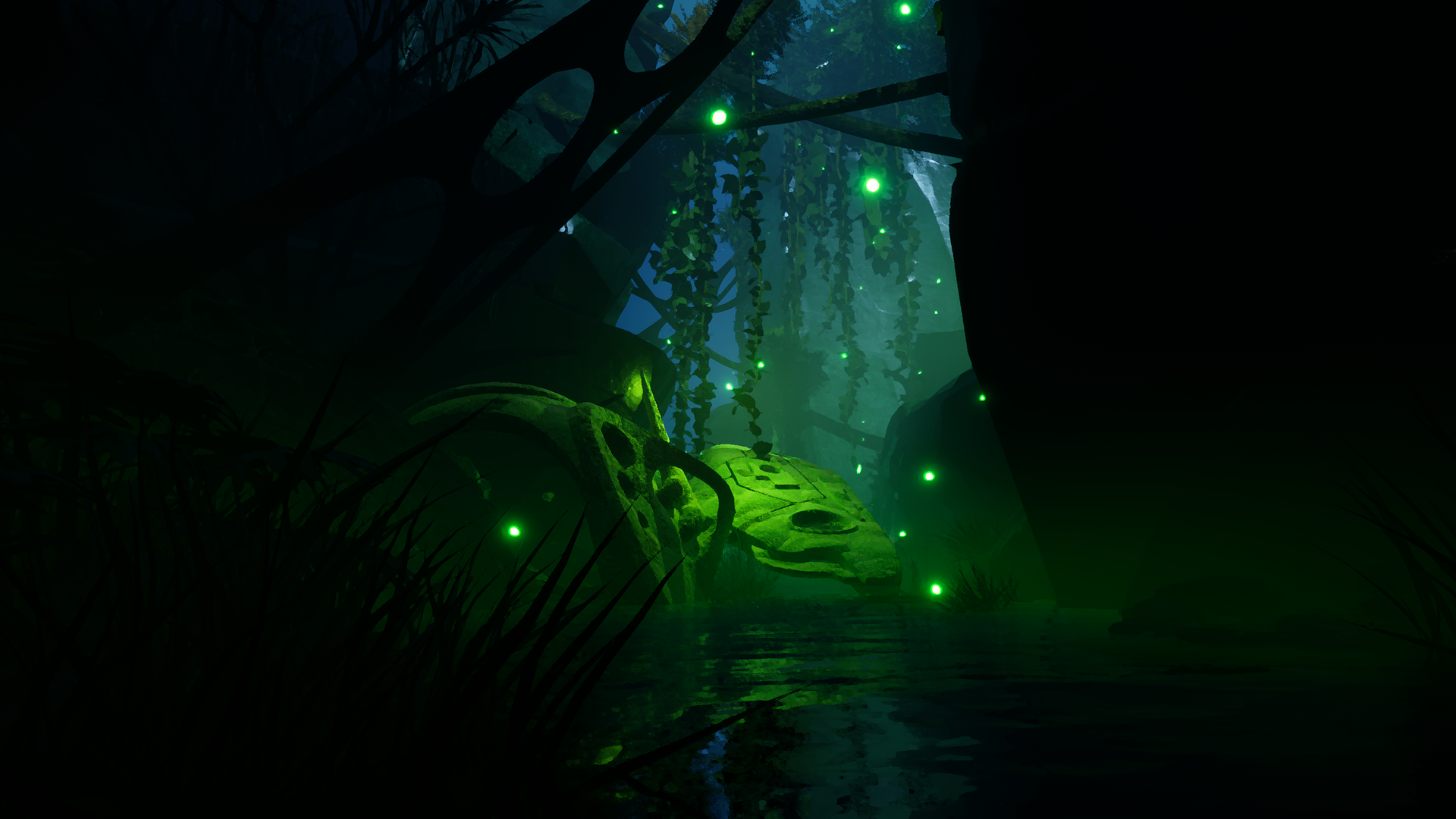 In game planet screen shot.