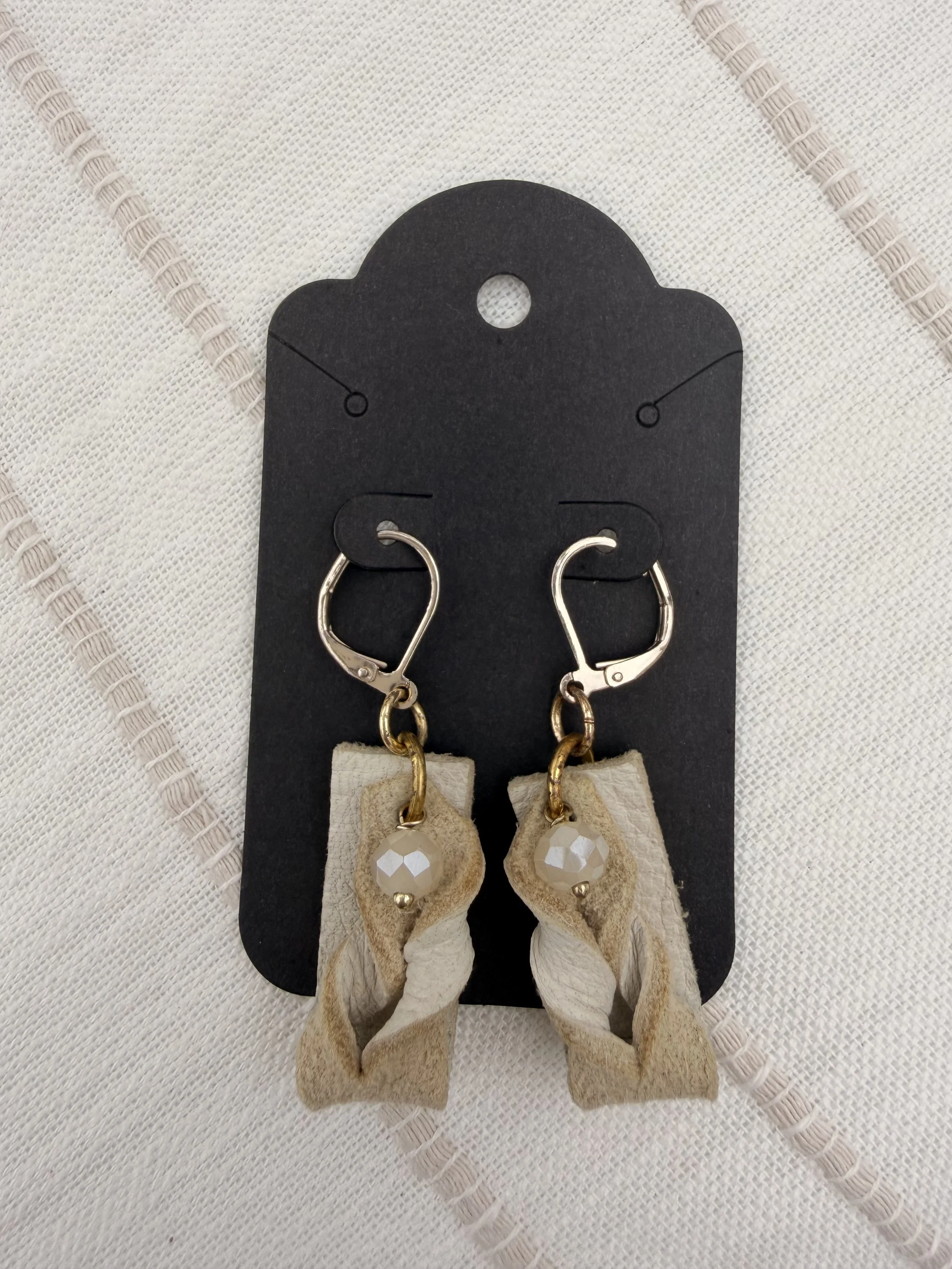 Deer hide Earrings