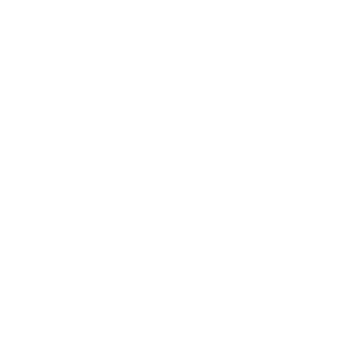 Black checkmark inside a white circle on a black background.