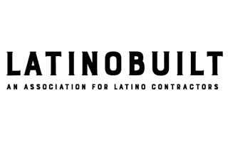 Logo of LatInBound, an association for Latino contractors, featuring stylized text with a Latin-themed graphic element.