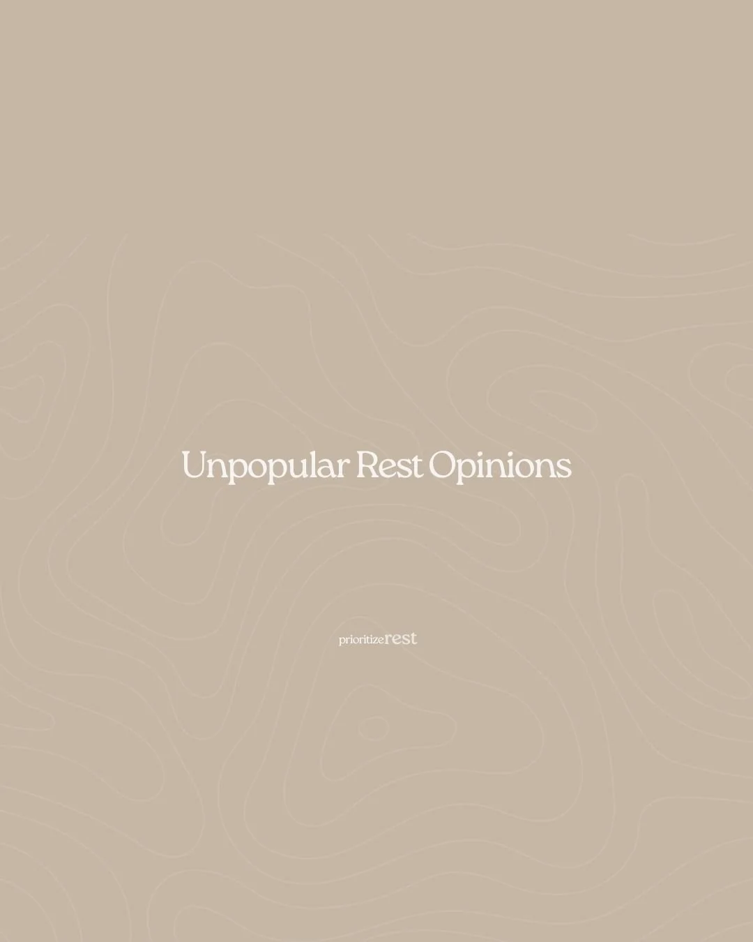 Unpopular Rest Opinions