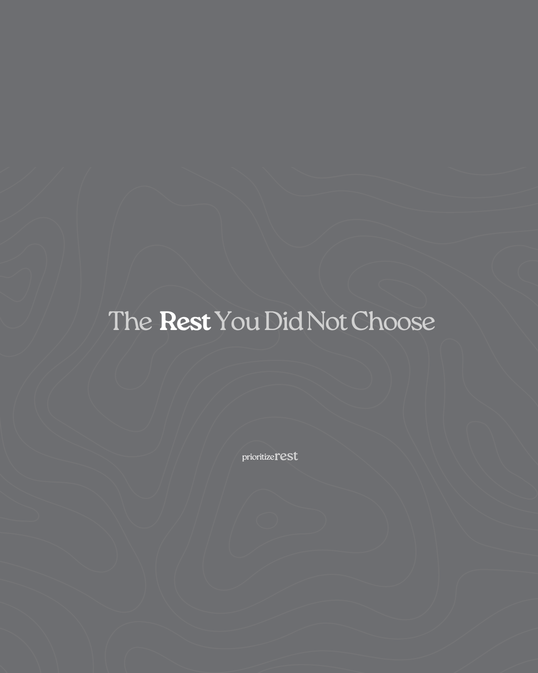 &nbsp;The Rest You Did Not Choose