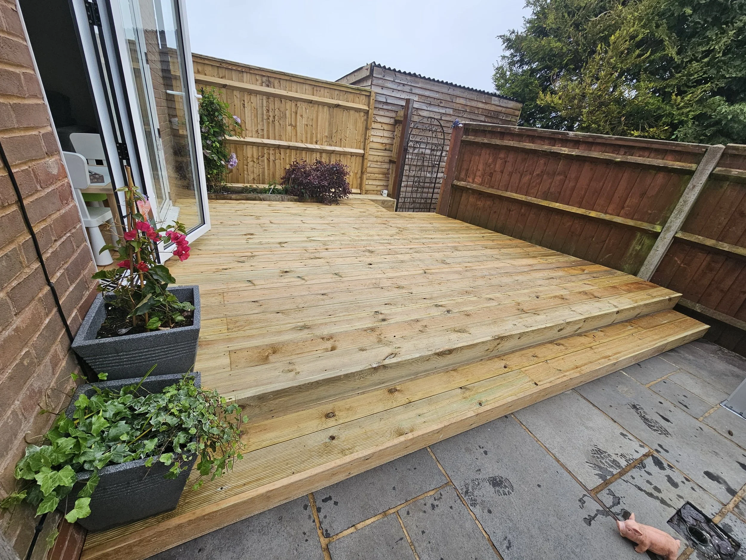 Decking with Steps