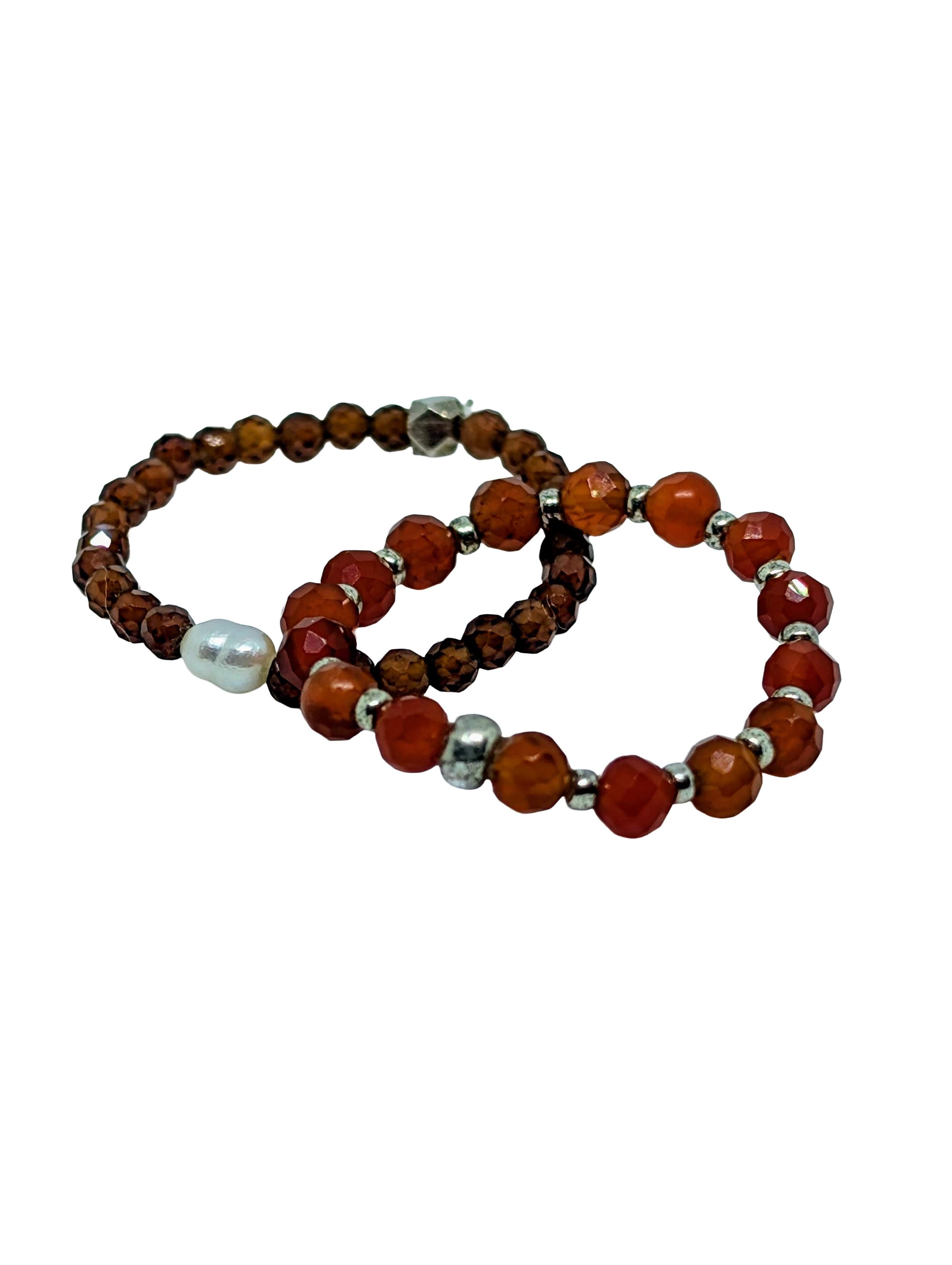 Carnelian & Garnet Rings