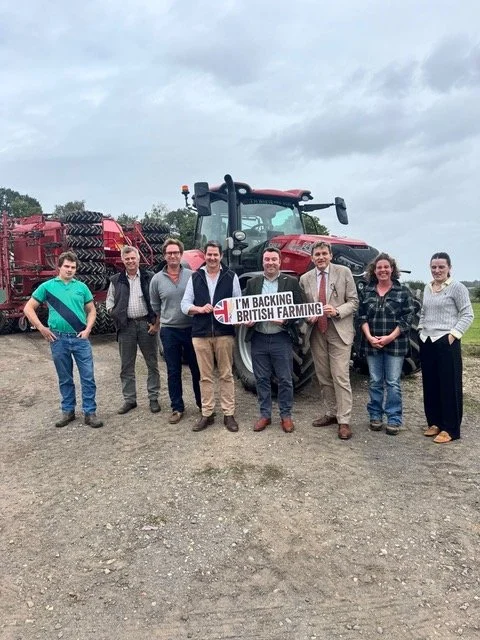 Kit hears concerns from local farmers after challenging summer