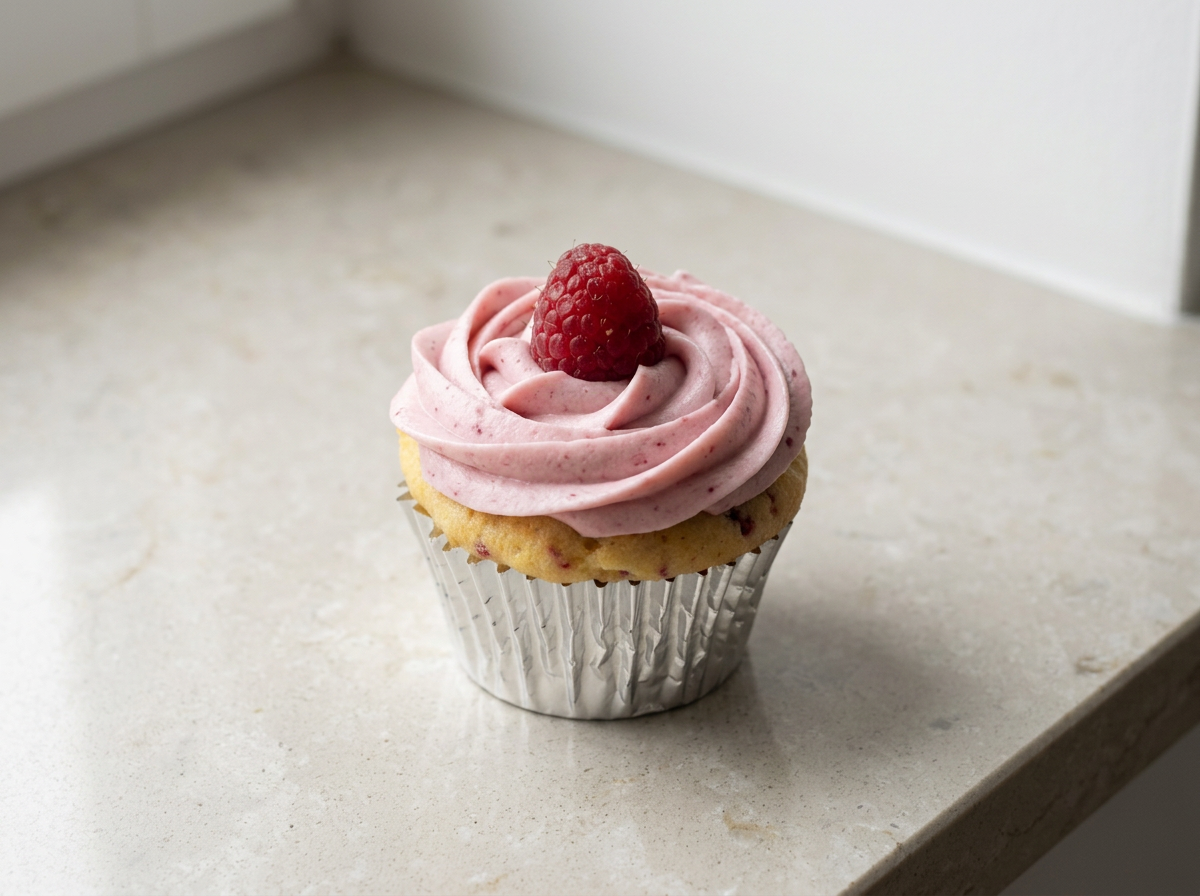 Raspberry Lemonade Cupcake