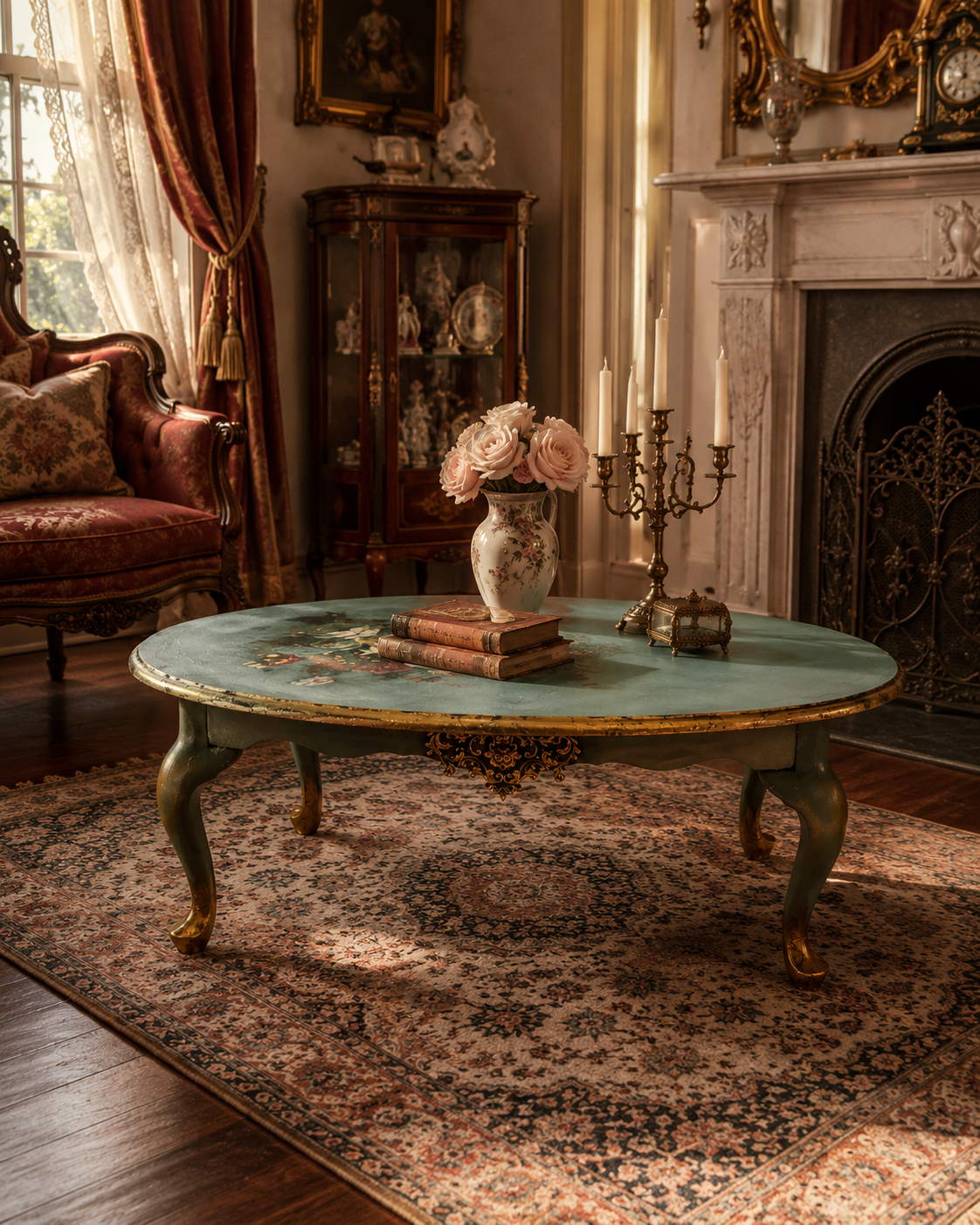 Vintage French Provincial Coffee Table - SOLD!