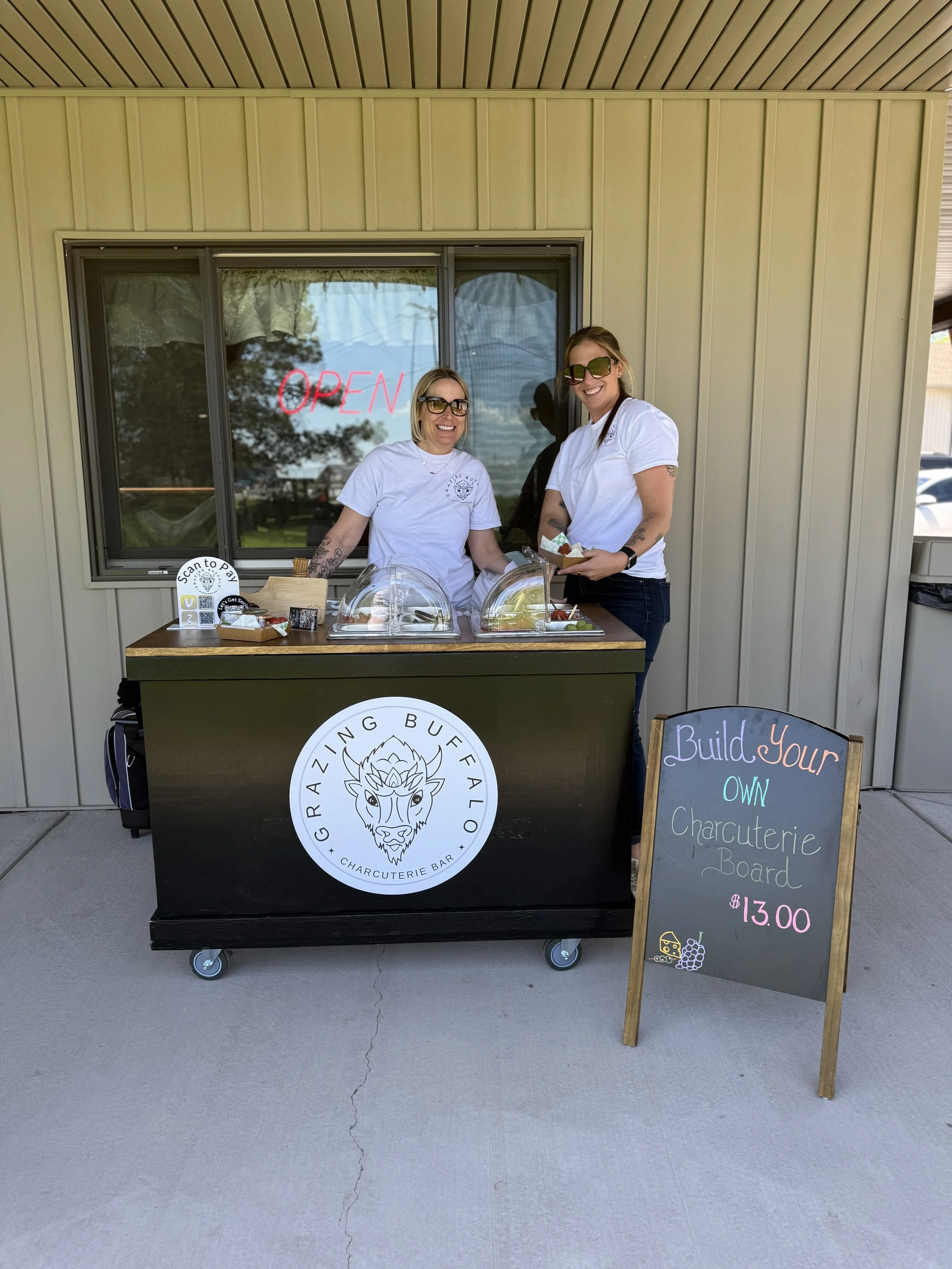 Grazing Buffalo Charcuterie Cart