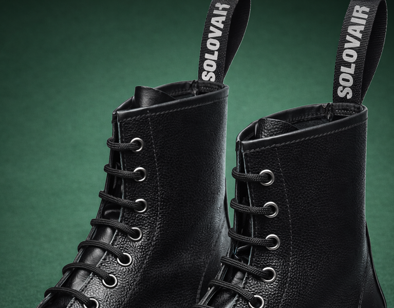 Solovair Shoe Rebrand