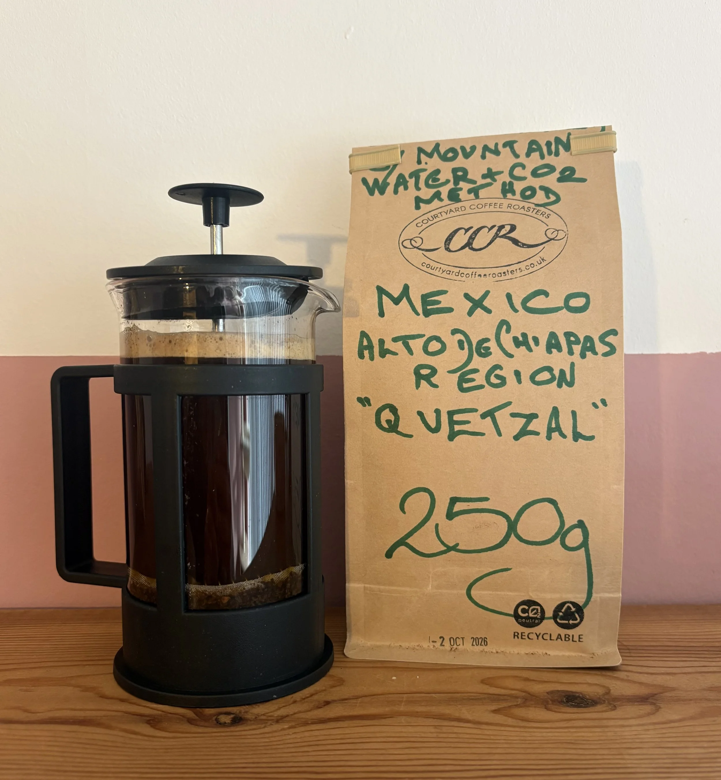 Mexico 'Quetzal' CO2 Mountain Water Process Decaffeinated