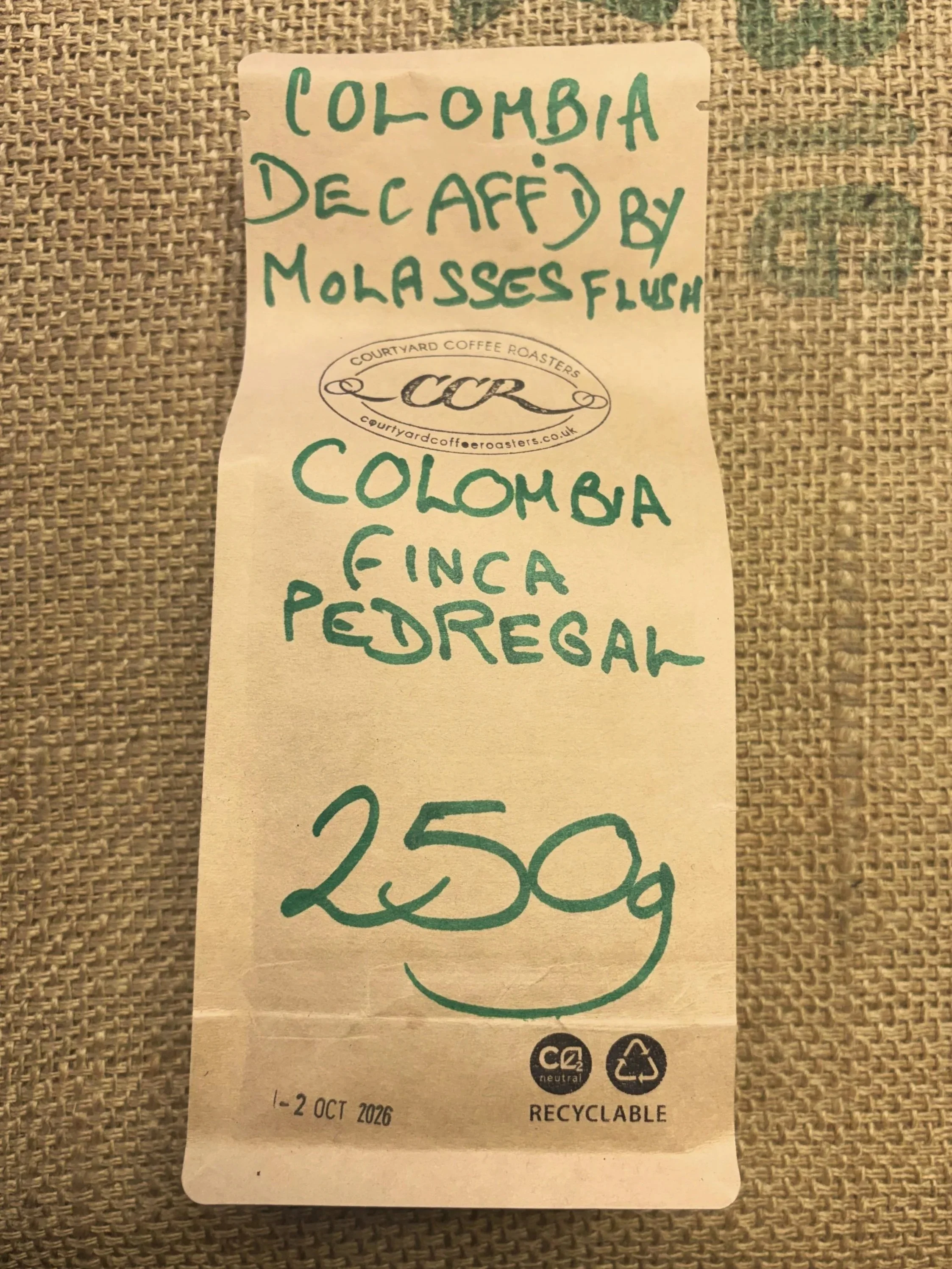 Colombia Excelso Pedregal Decaffeinated