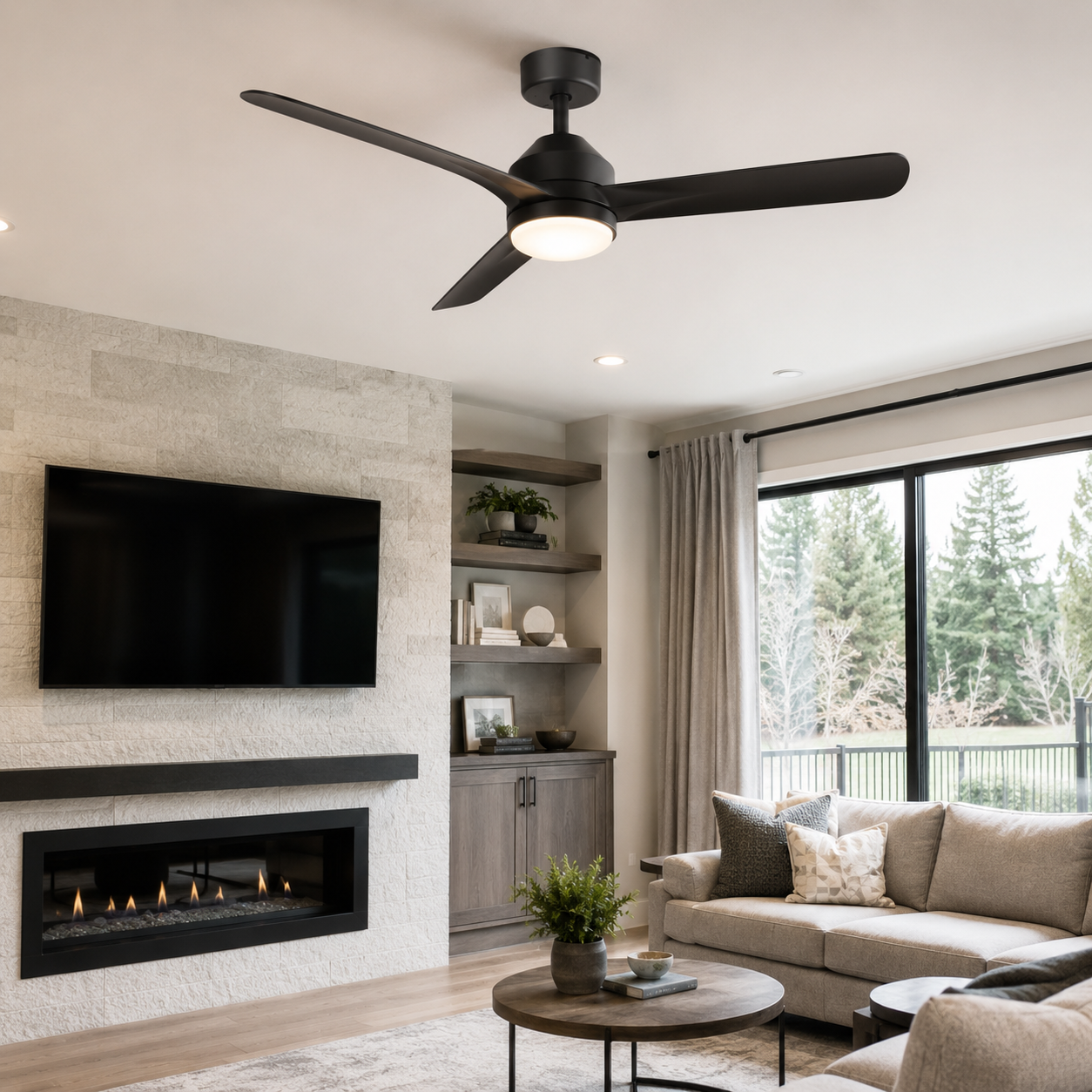 Professional ceiling fan installation and repair service in Palatine, Illinois by Singh Makeovers