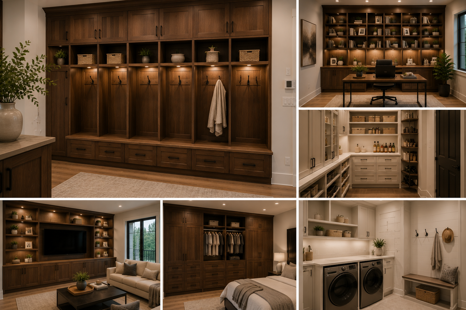 Custom cabinetry and storage solutions in Palatine, Illinois