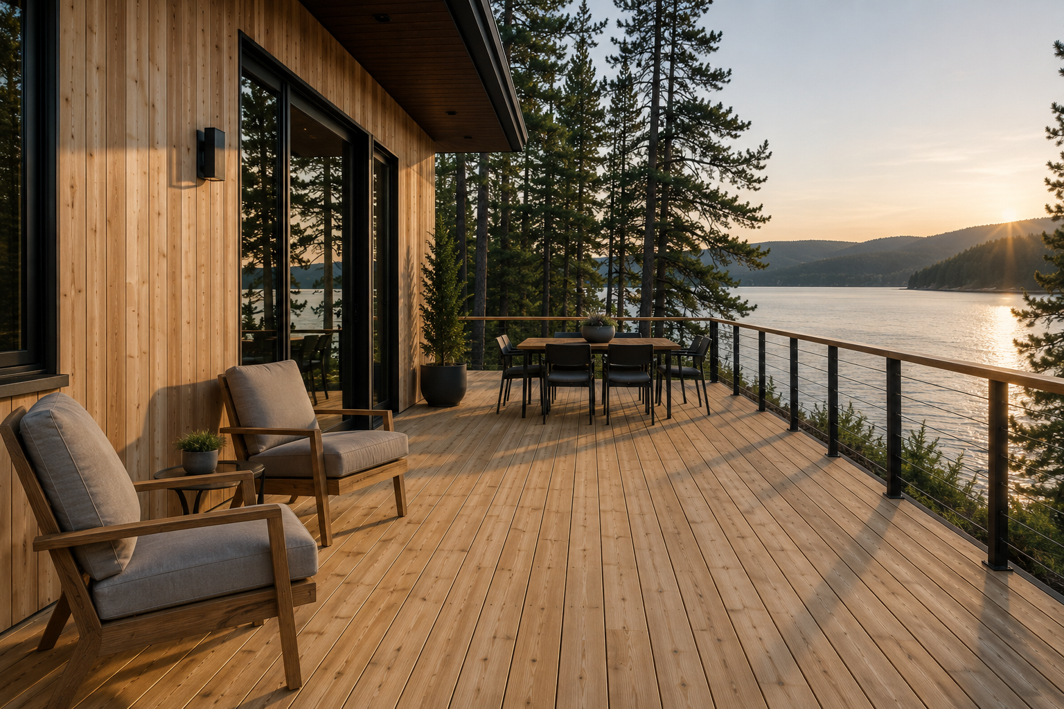 Select Tight Knot Western Red Cedar Decking