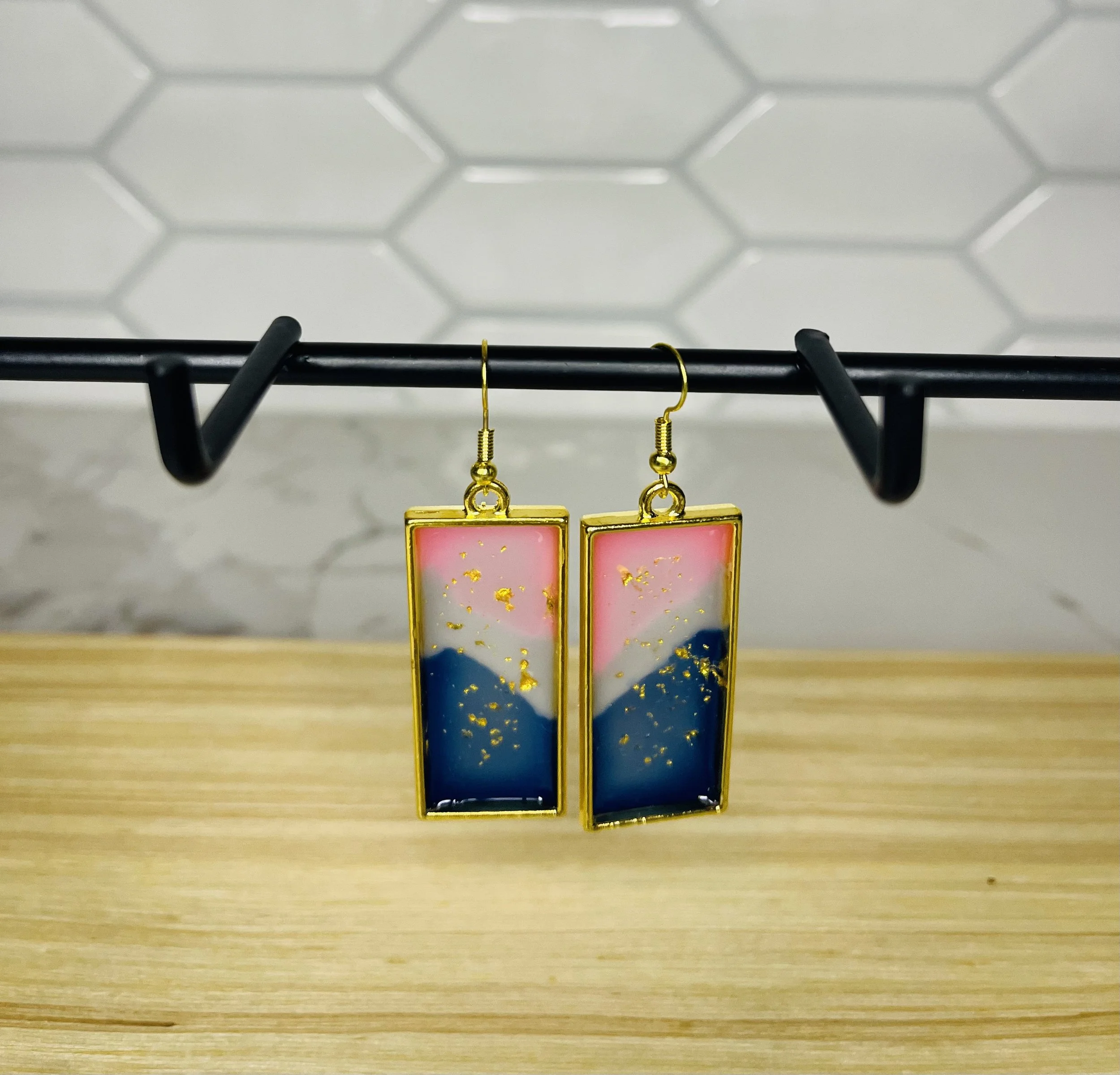 Midnight Blush Framed with Stardust
