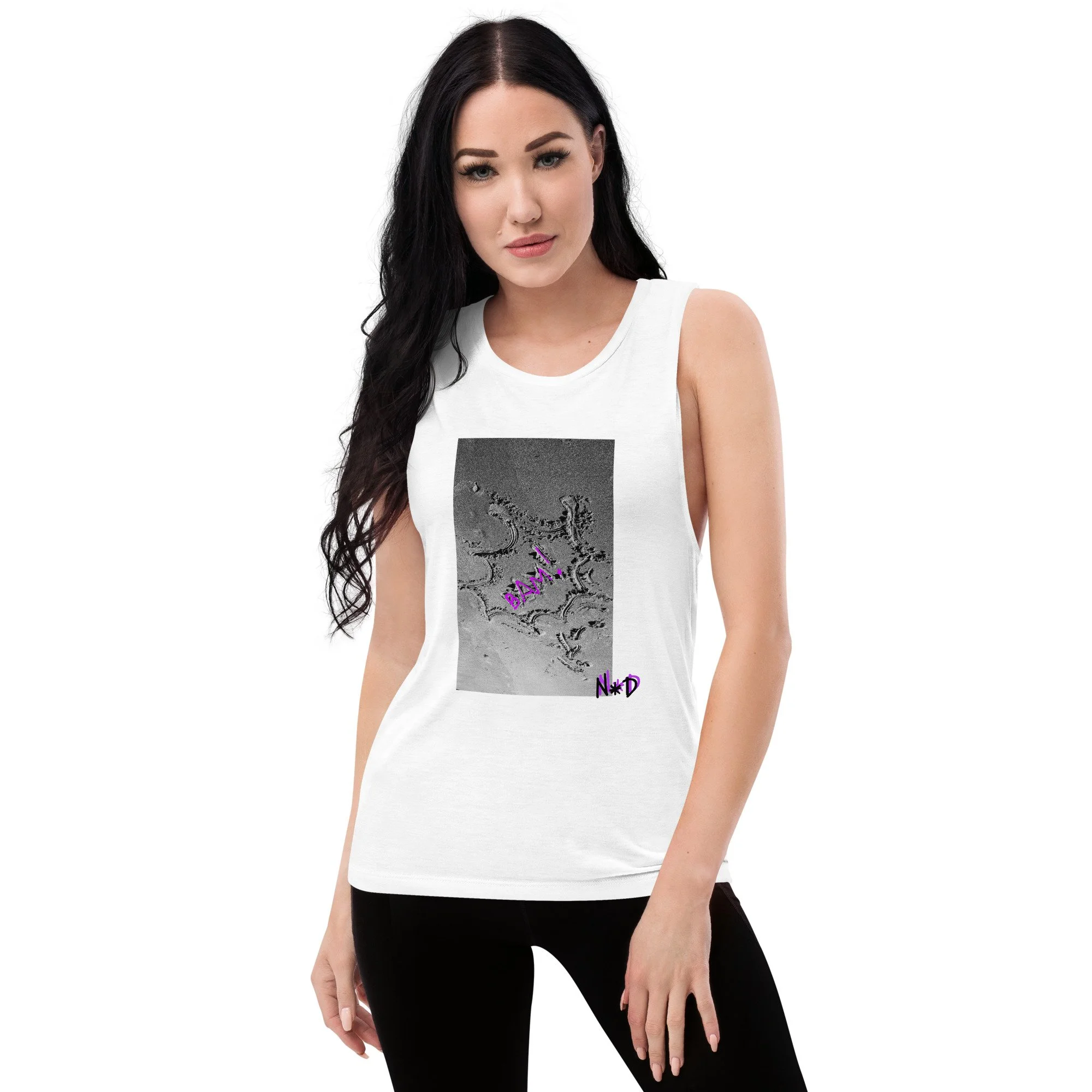 N*D Designs Ladies’ Muscle Tank