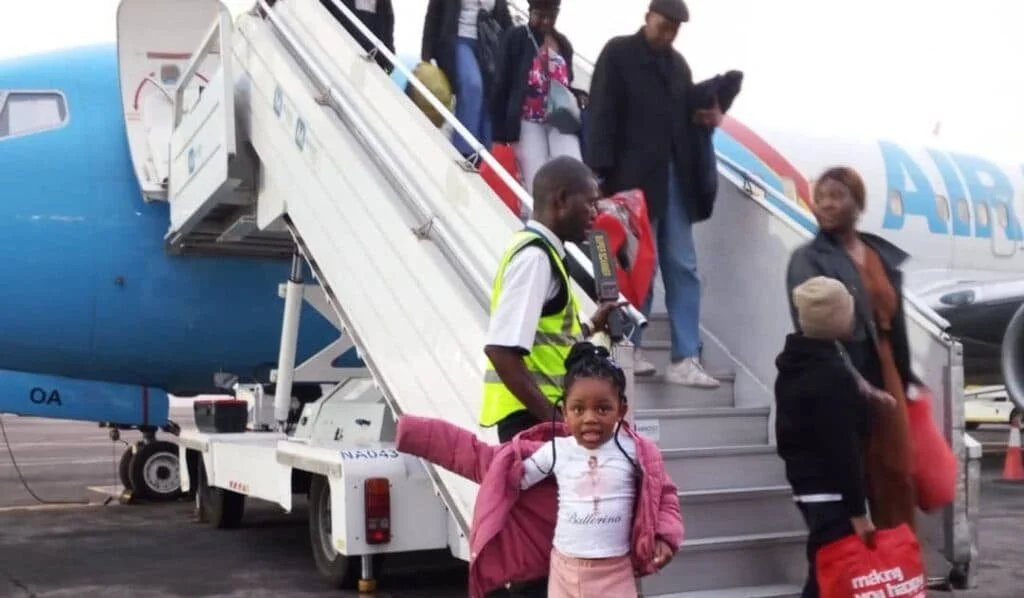 RDC : 121 ressortissants rapatriés d’Afrique du Sud 