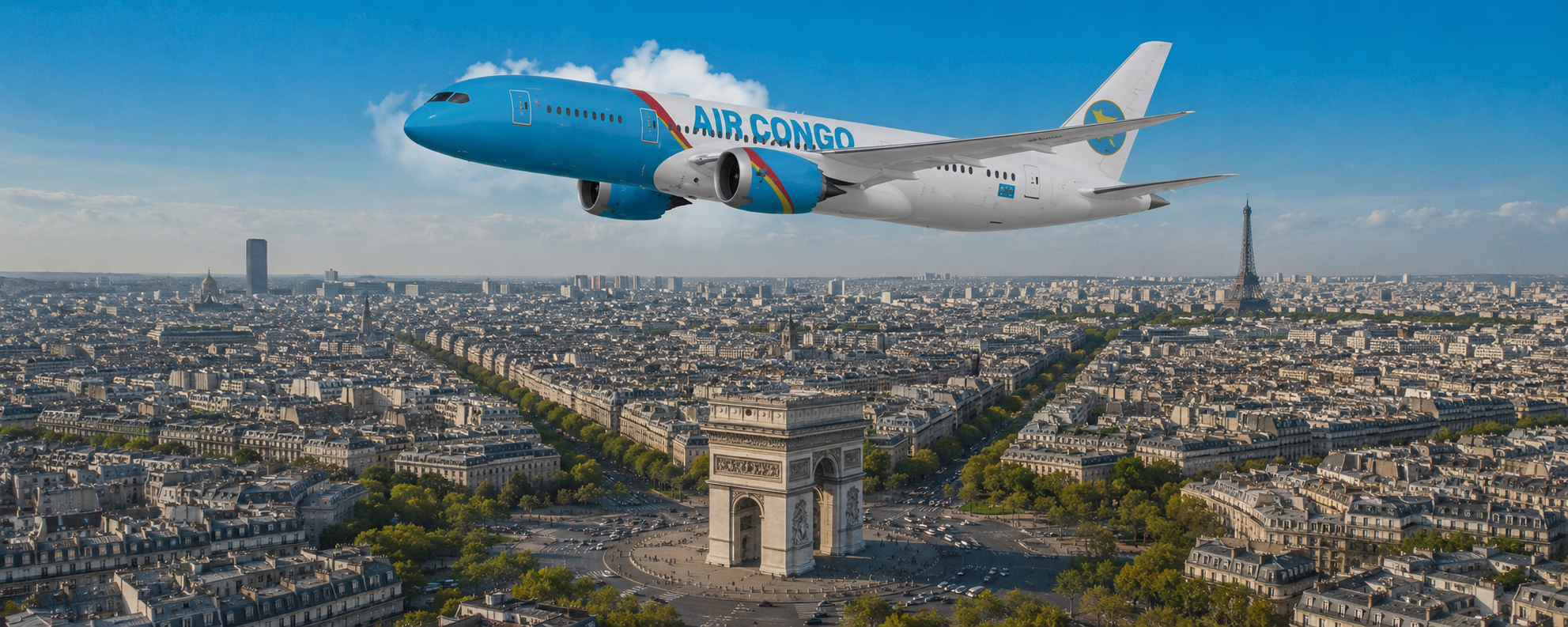Air Congo défie la concurrence avec une nouvelle liaison directe vers Paris