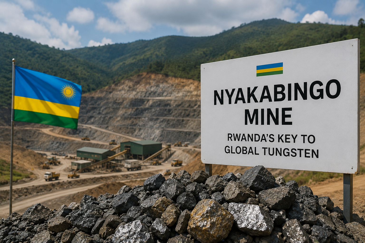 Tungstène : les 1 400 tonnes rwandaises cachent-elles du minerai congolais ?