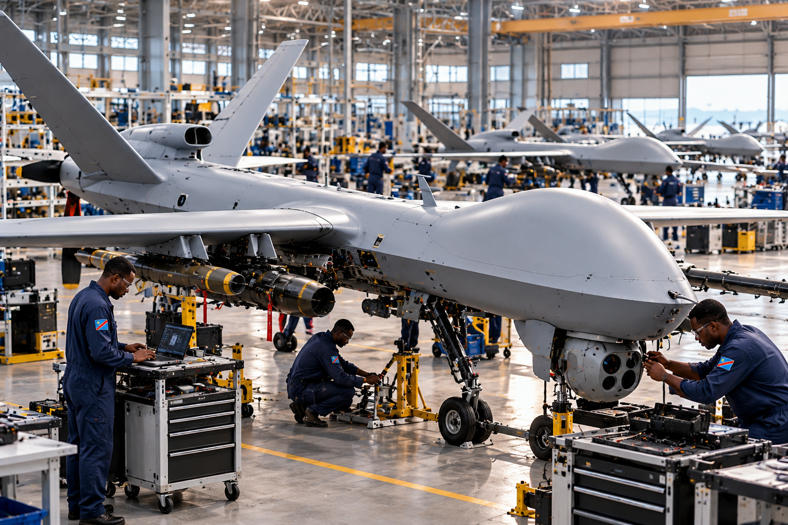 RDC : du drone importé au « Drone made in Congo », le pari de la souveraineté militaire