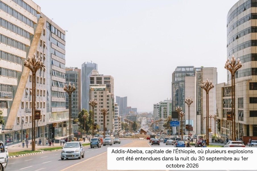 Éthiopie : des explosions à Addis-Abeba ravivent les craintes d’une nouvelle guerre