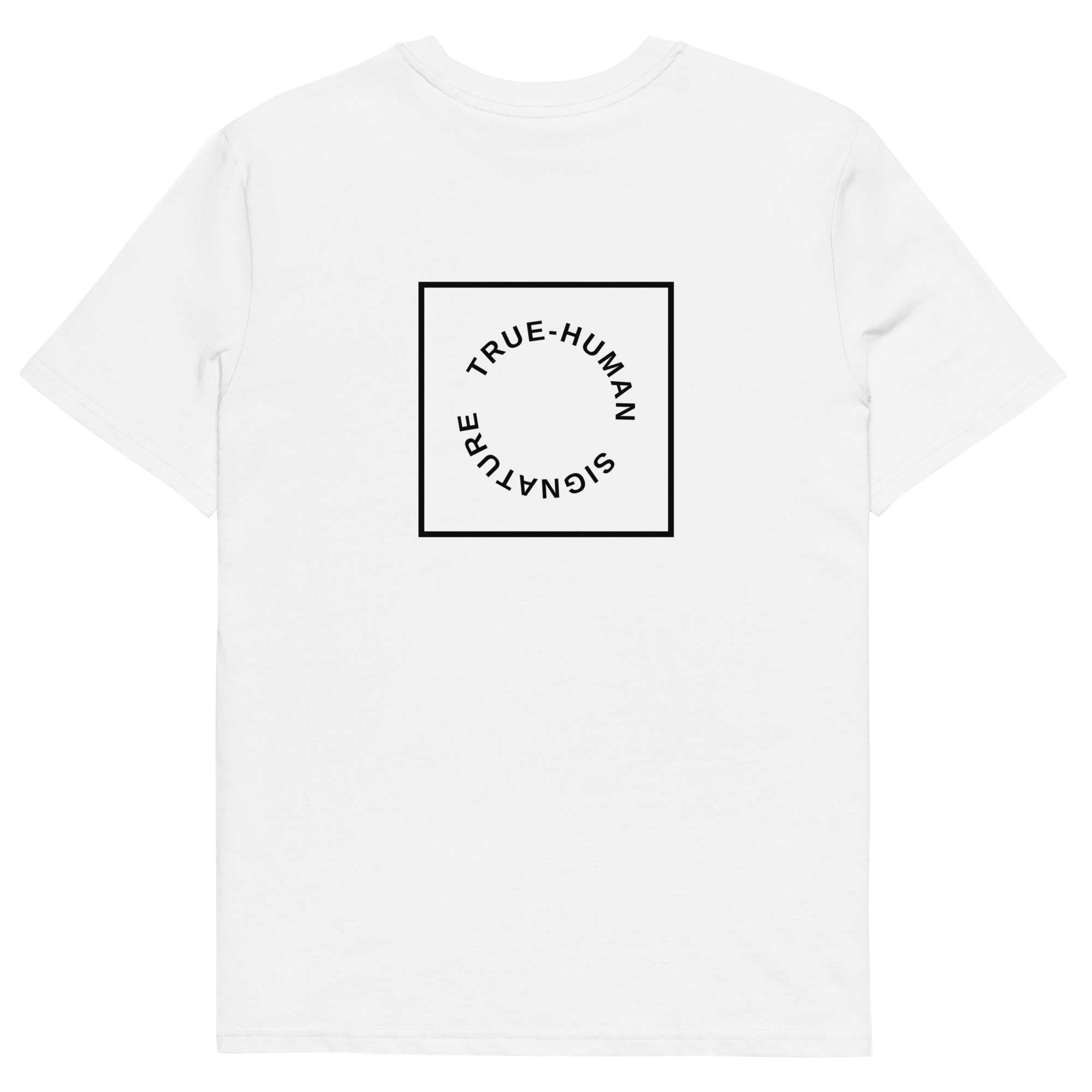 True-Human Signature Youth Tee White Edition Back.png