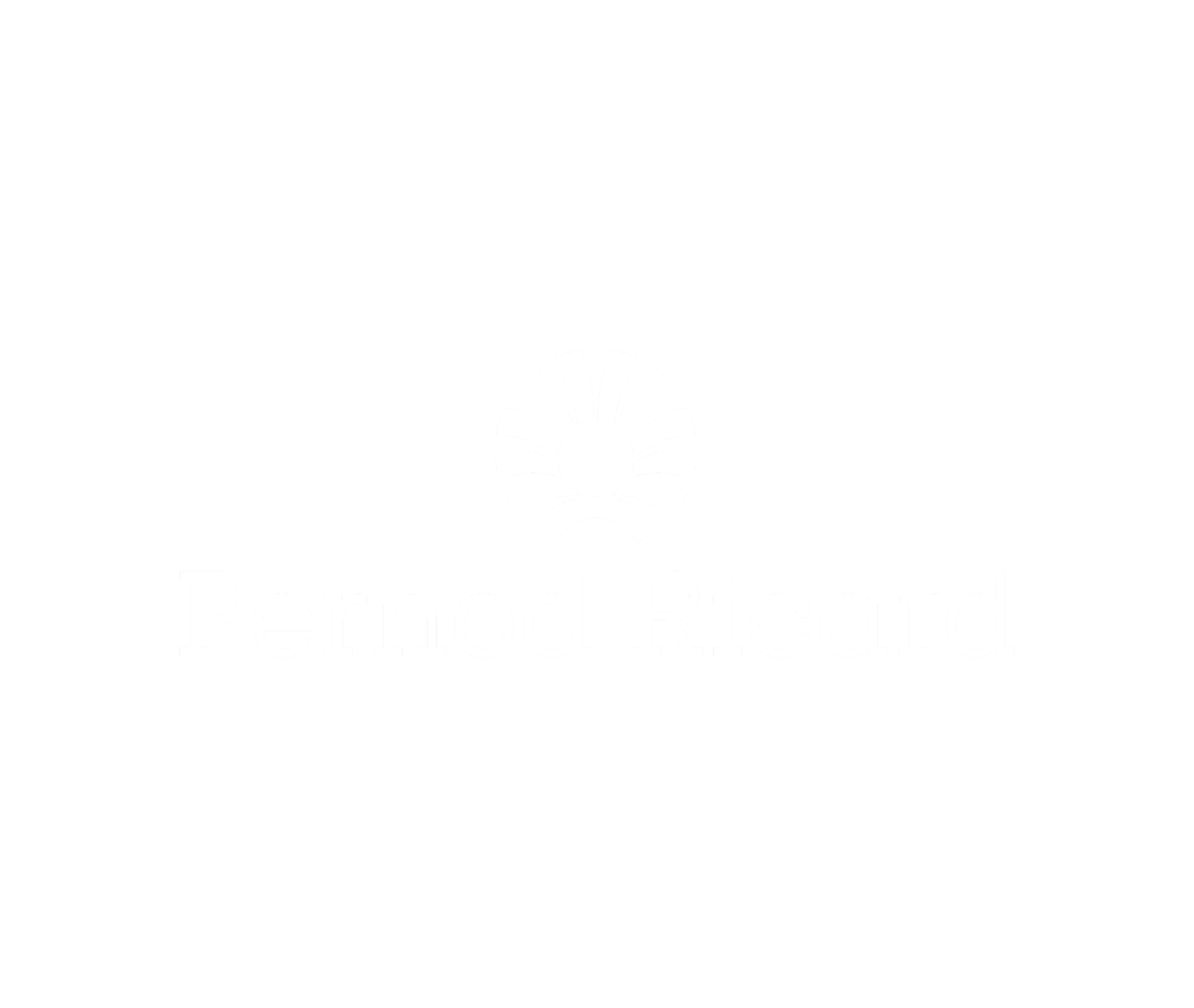 Black background with a white logo featuring a semicircular design and the text 'Donald Ricard' underneath.
