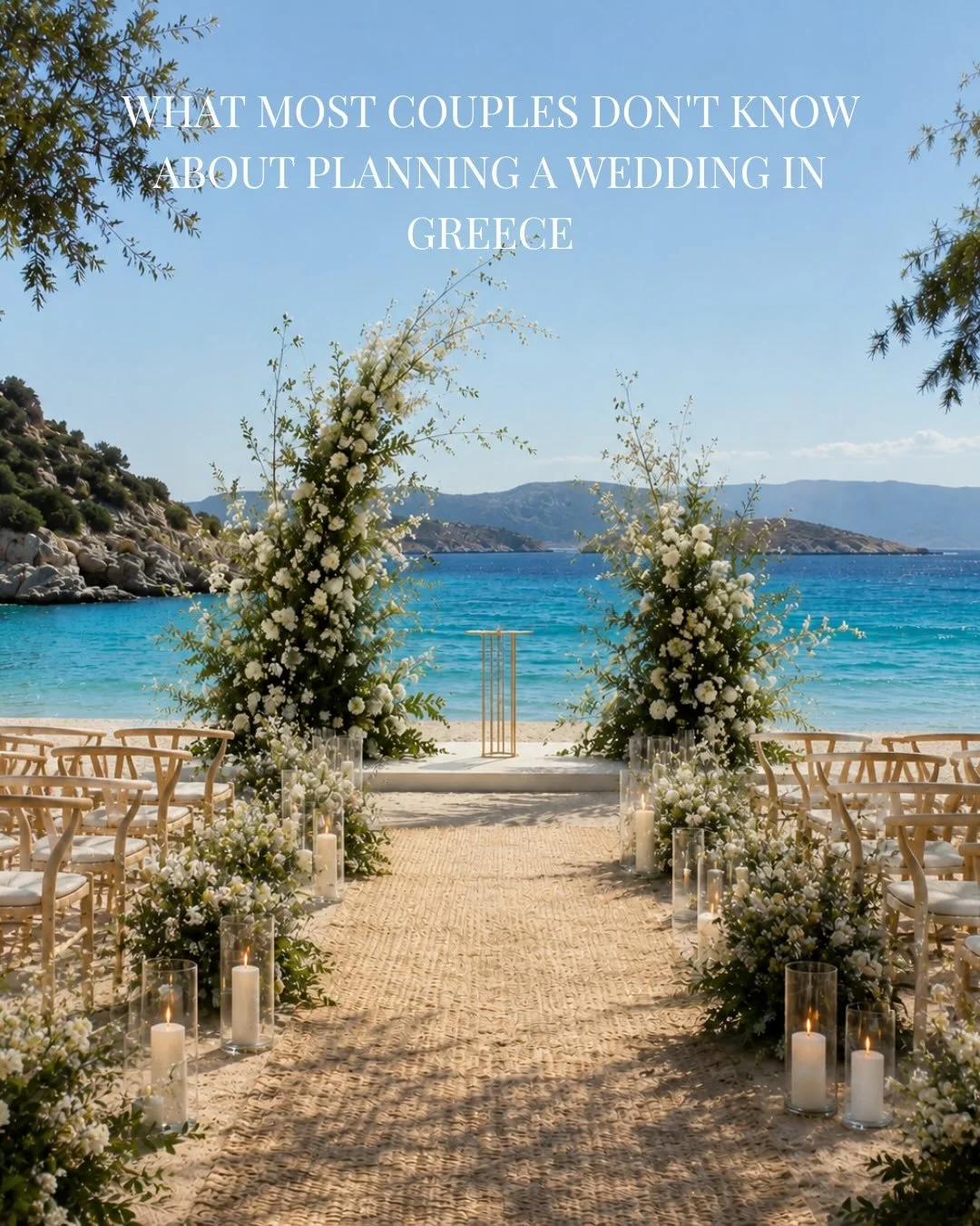 Planning a wedding in Greece from overseas can quickly become overwhelming.

From finding trusted vendors to making sure they suit your vision, budget and communication needs, there are a lot of moving parts.

That&rsquo;s why we created The Greece D