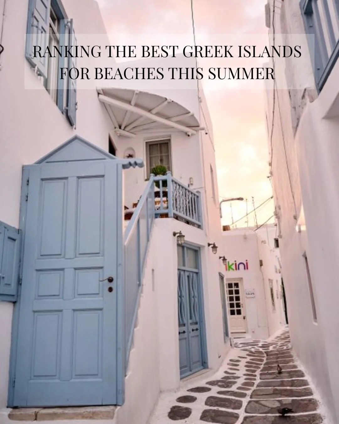 Everyone talks about Santorini... but is it actually the best Greek island for beaches?

We ranked some of Greece&rsquo;s most popular islands based on their beaches, scenery and overall experience.

Do you agree with our rankings, or did we get it c