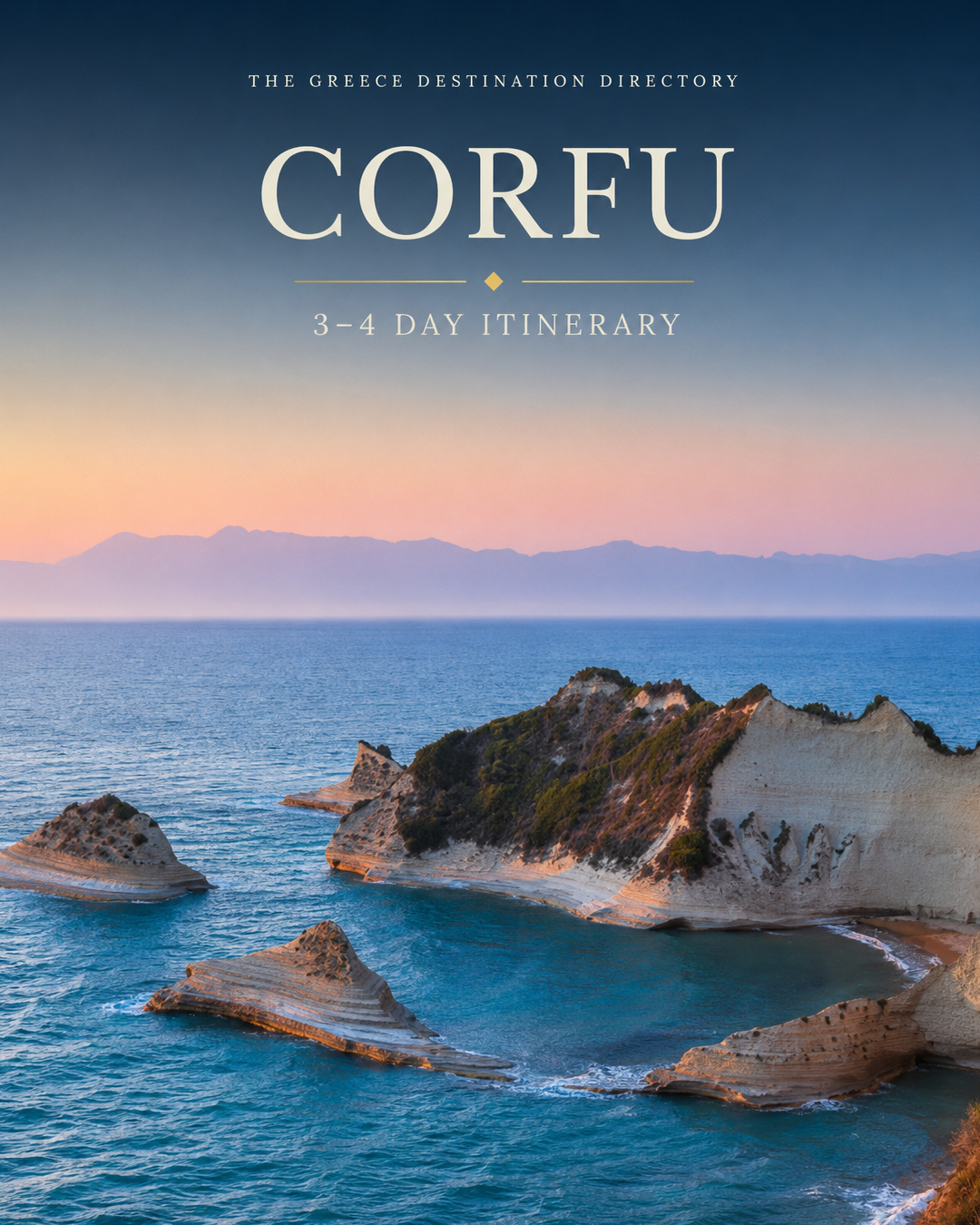 Custom Corfu 3-4 Day Itinerary