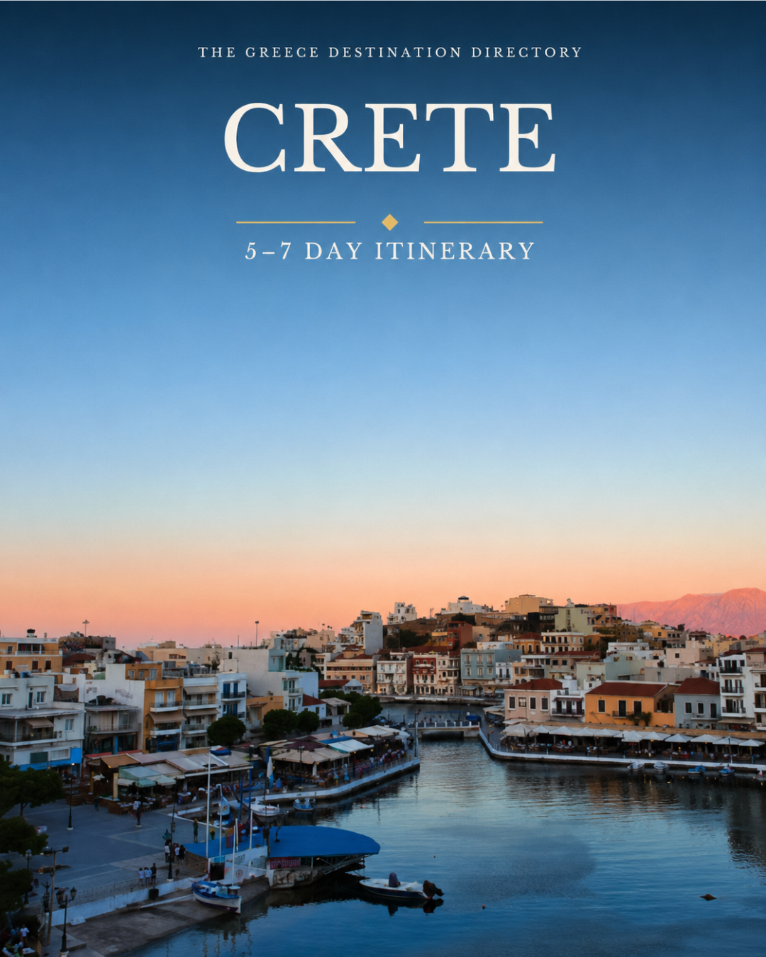 Custom Crete 5 - 7 Day Itinerary