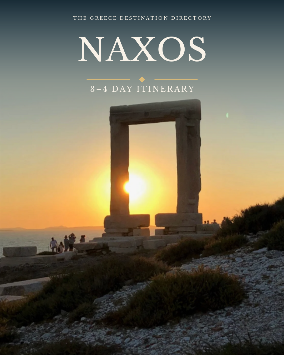 Custom Naxos 3 - 4 Day Itinerary