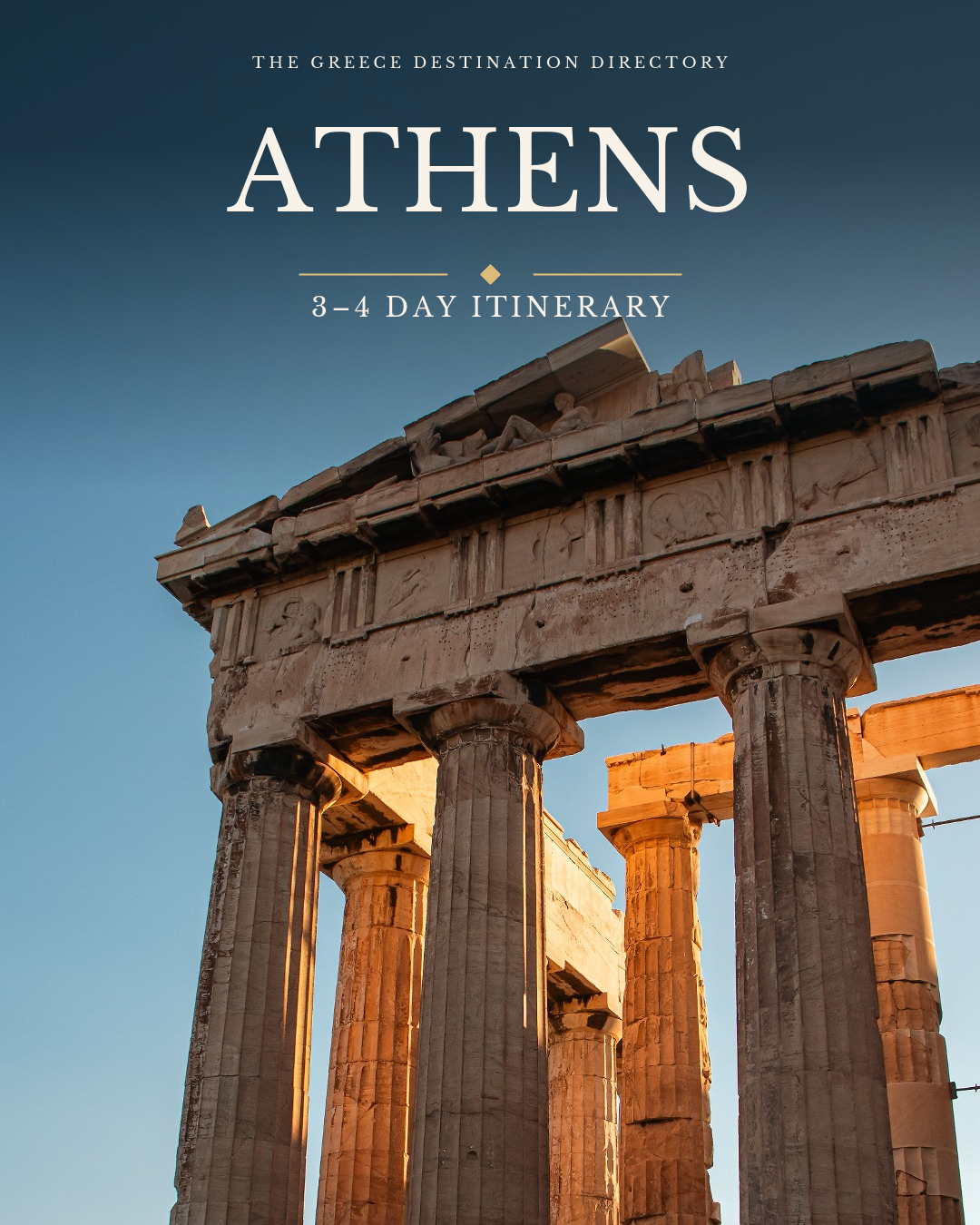 Custom Athens 3-4 Day Itinerary