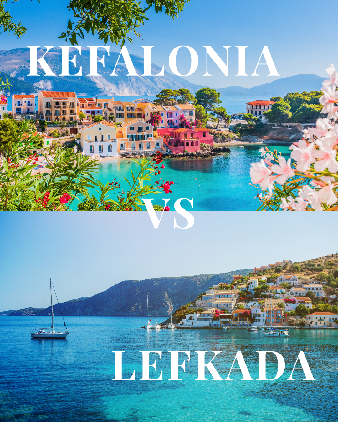 Kefalonia vs Lefkada - Island Comparison Guide