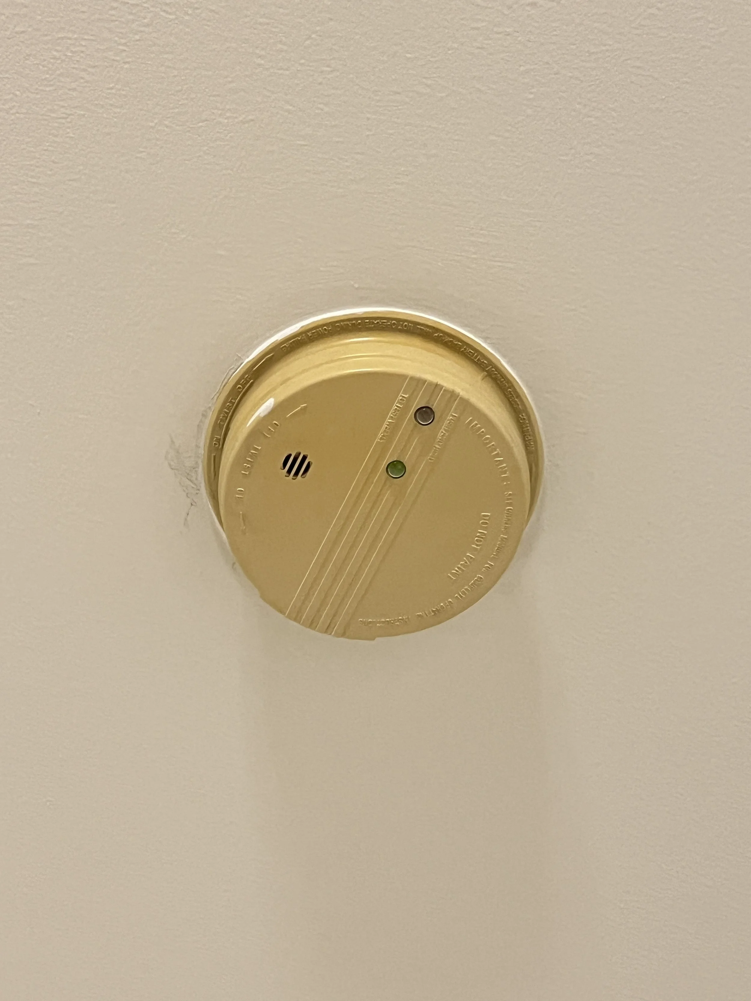 Why Is My Smoke Detector Turning Yellow?