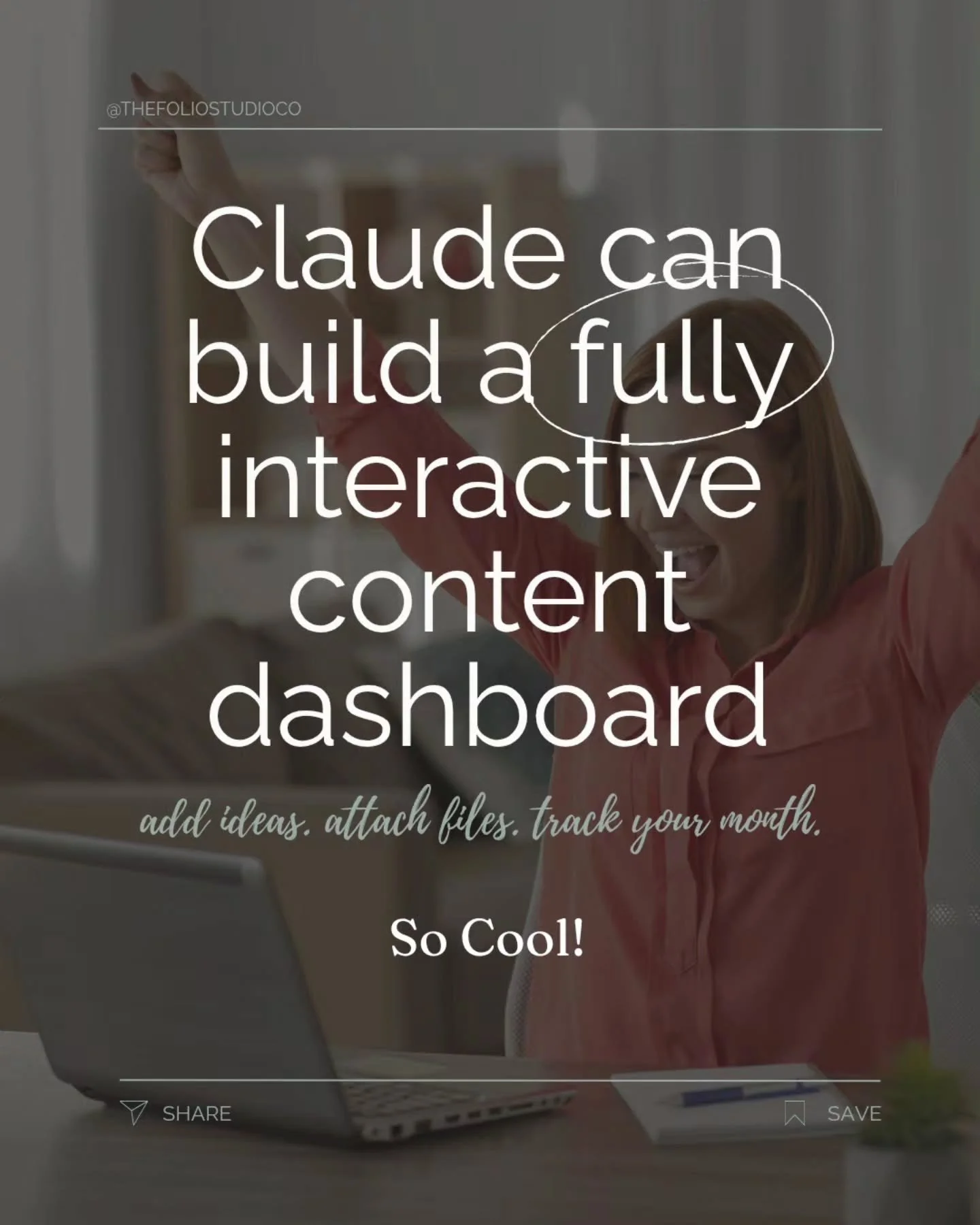 Therapists!! This is so freaking cool. You gotta check it out now! 

If you're planning your content from sticky notes and prayer, this is for you. Claude can create an interactive dashboard for you to add ideas, upload files, etc. All inside Claude.