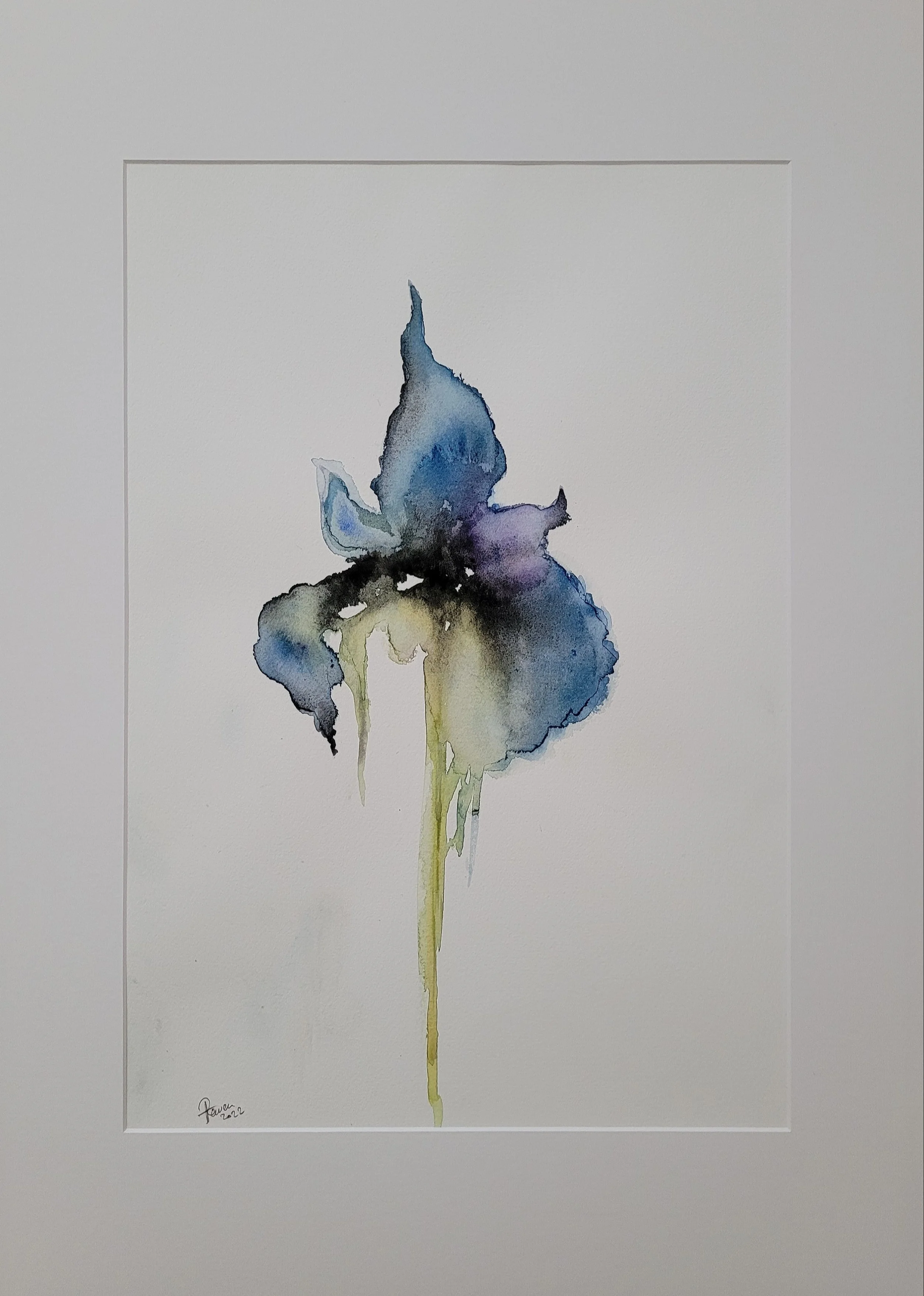 Unique original artwork, handmade and signed by the artist. Watercolour on paper. 50x70 cm