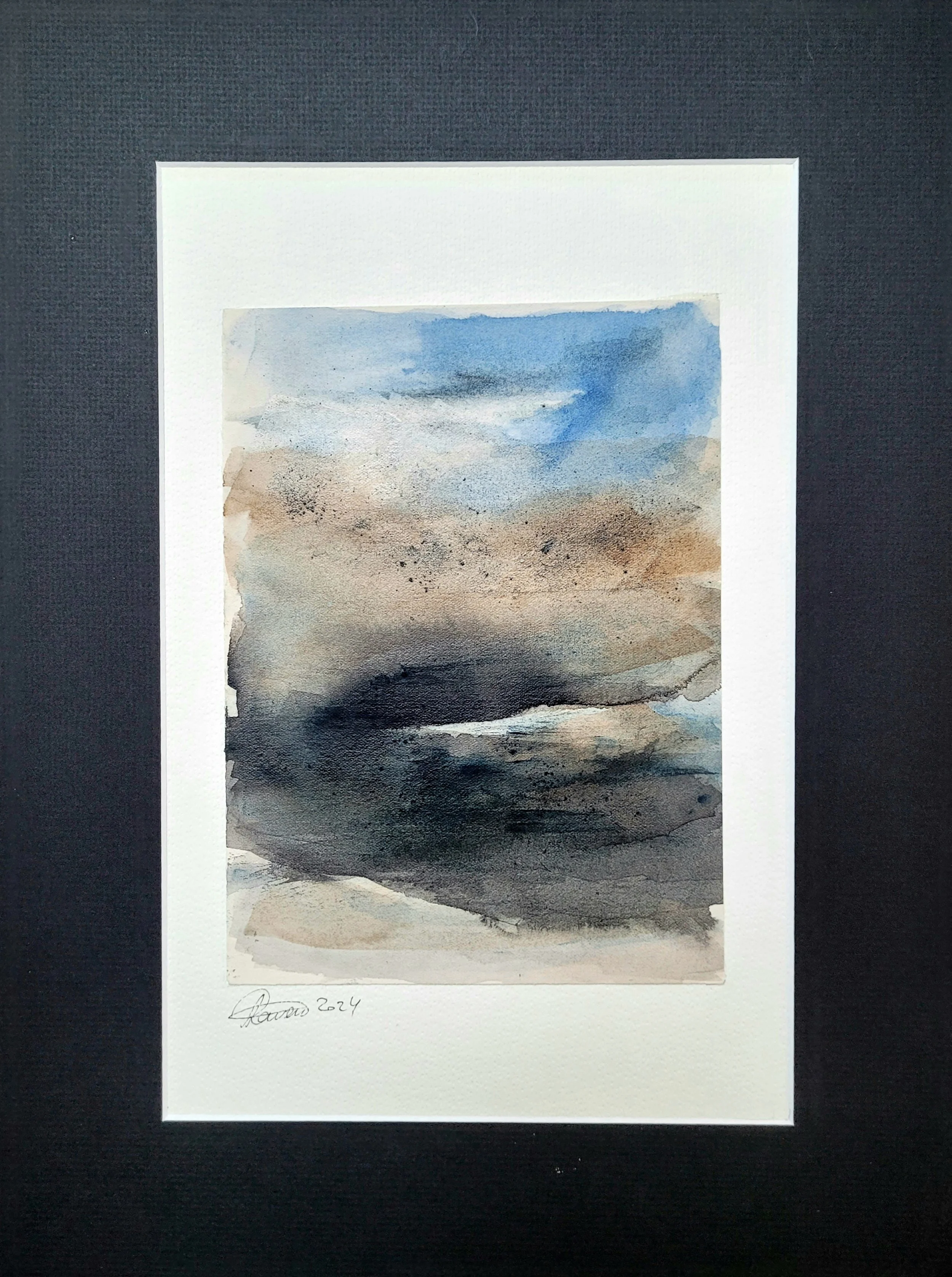 Unique original artwork, handmade and signed by the artist. watercolour on paper. 30x40 cm