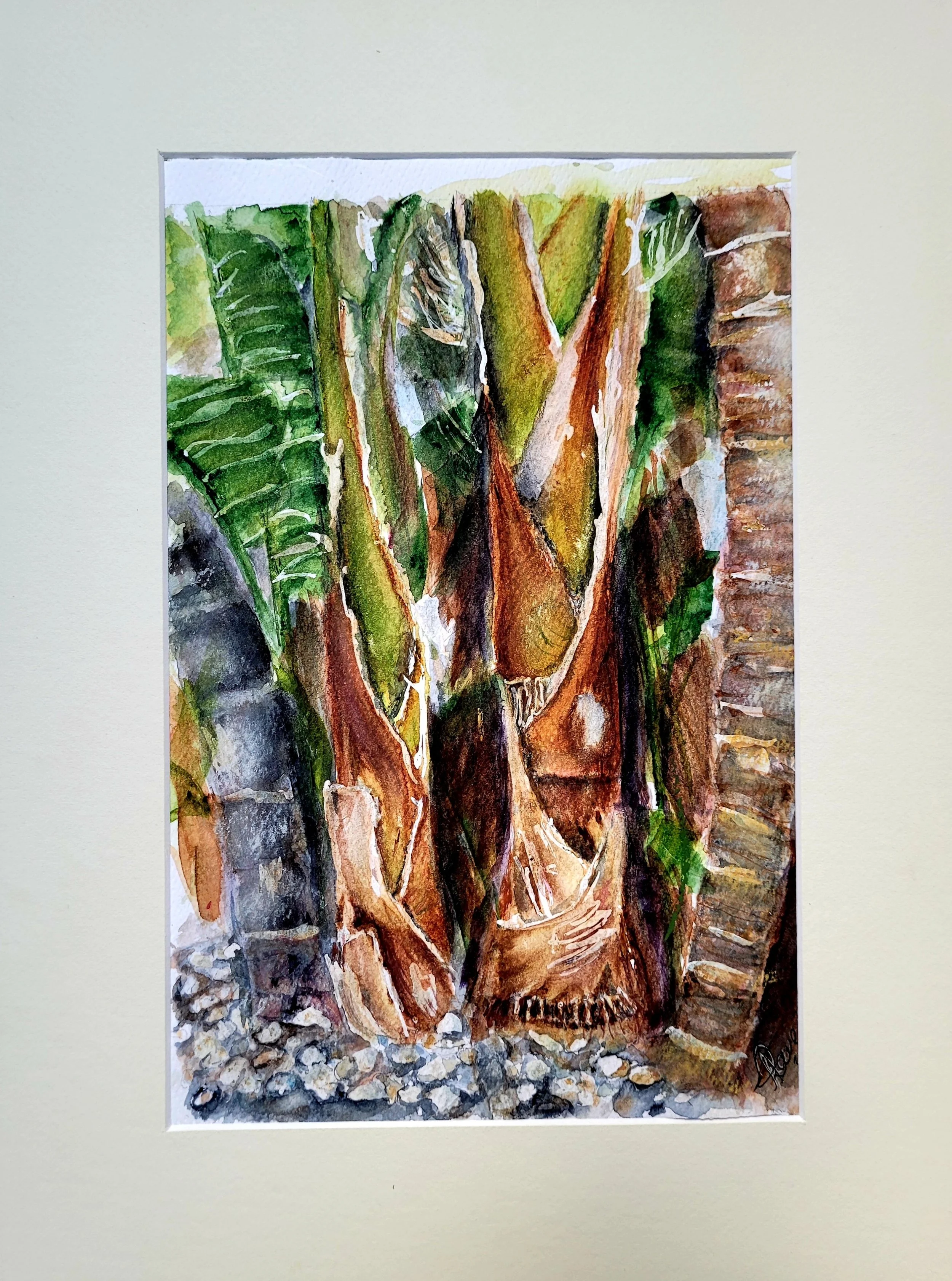 Unique original artwork, handmade and signed by the artist. watercolour on paper. 30x40 cm