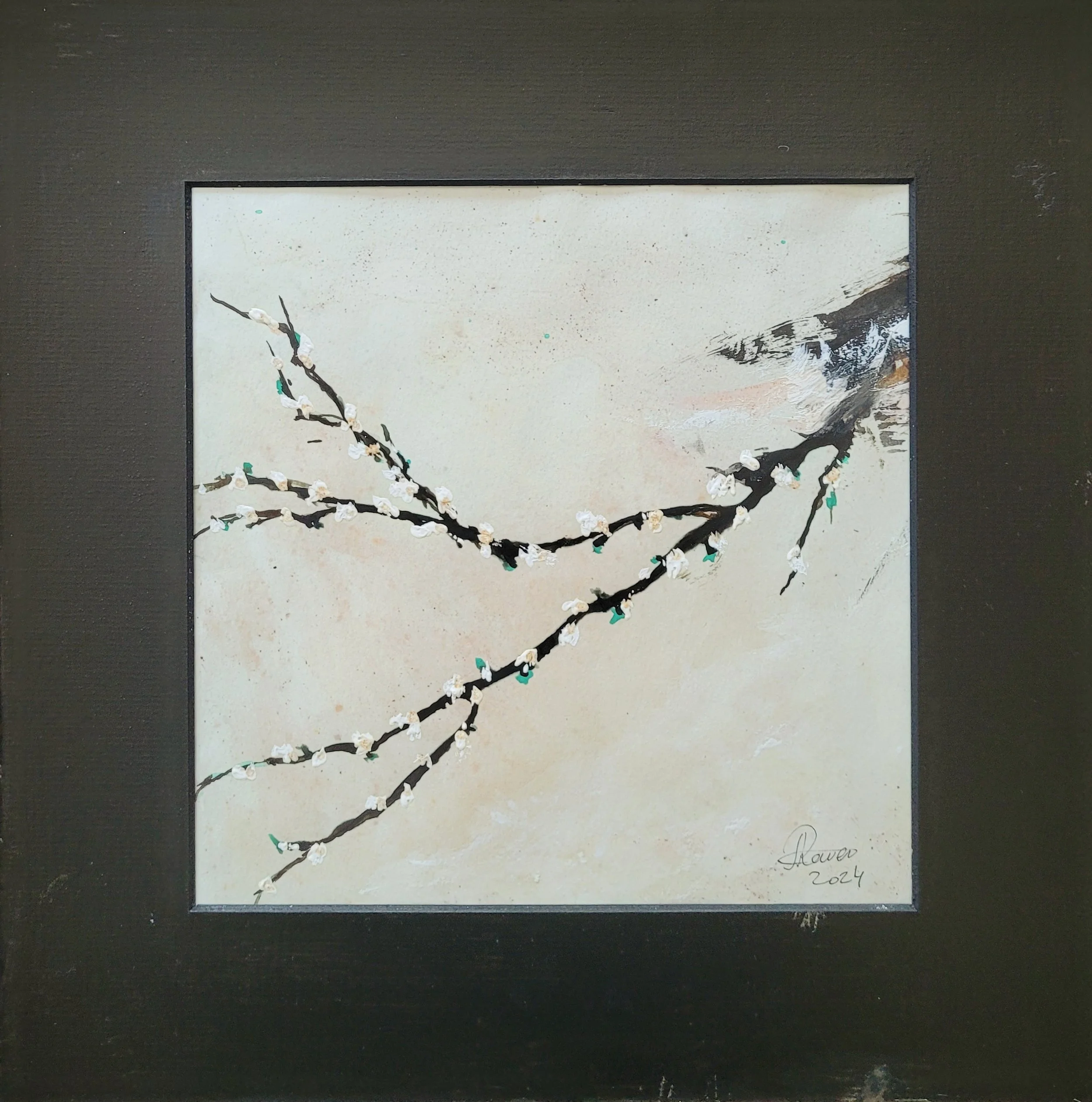 Unique original artwork, handmade and signed by the artist.Ink on paper. 30x30 cm