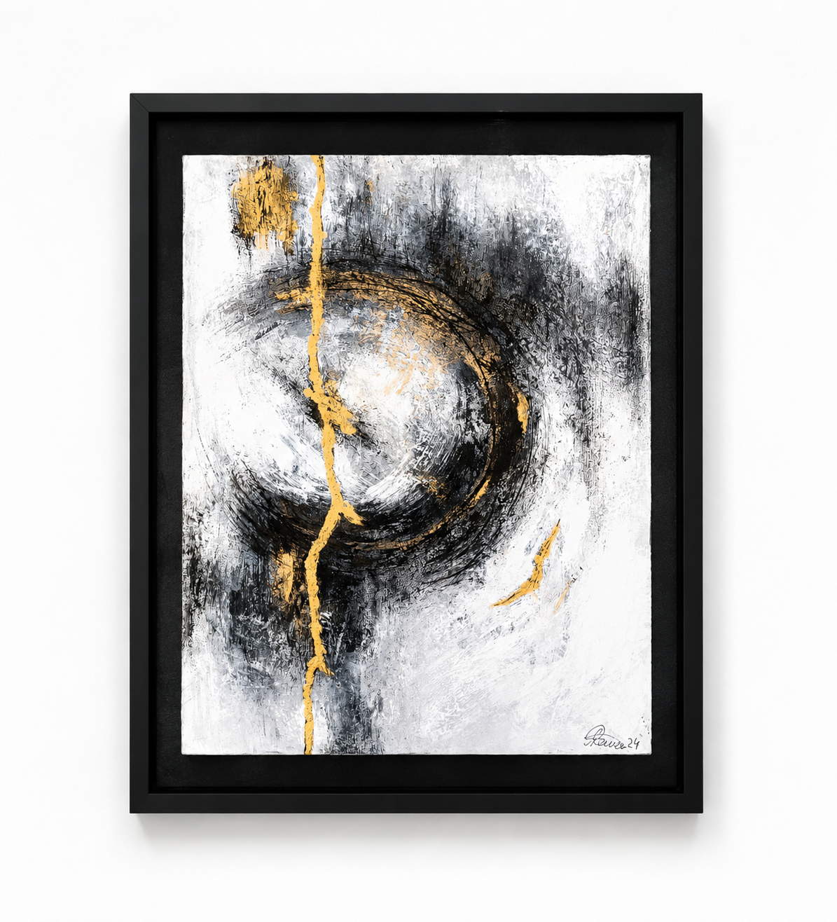 HIKARI NO WA  (Circle of Light), 30x40 cm,
