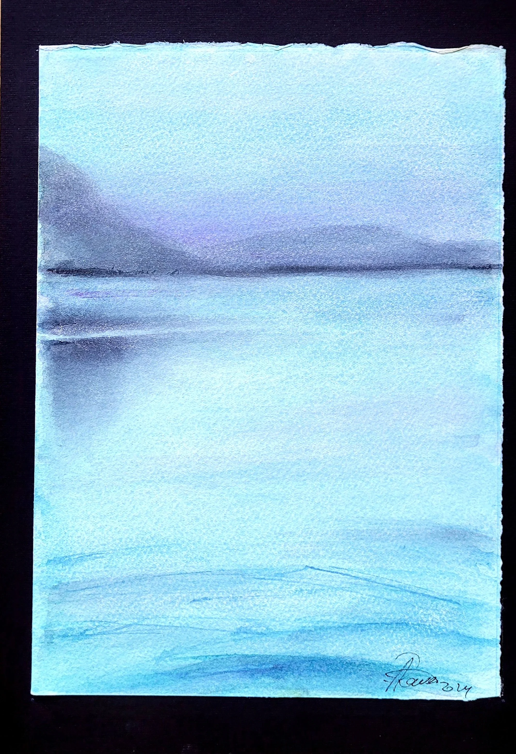 Unique original artwork, handmade and signed by the artist. Watercolour on paper. 21x30 cm