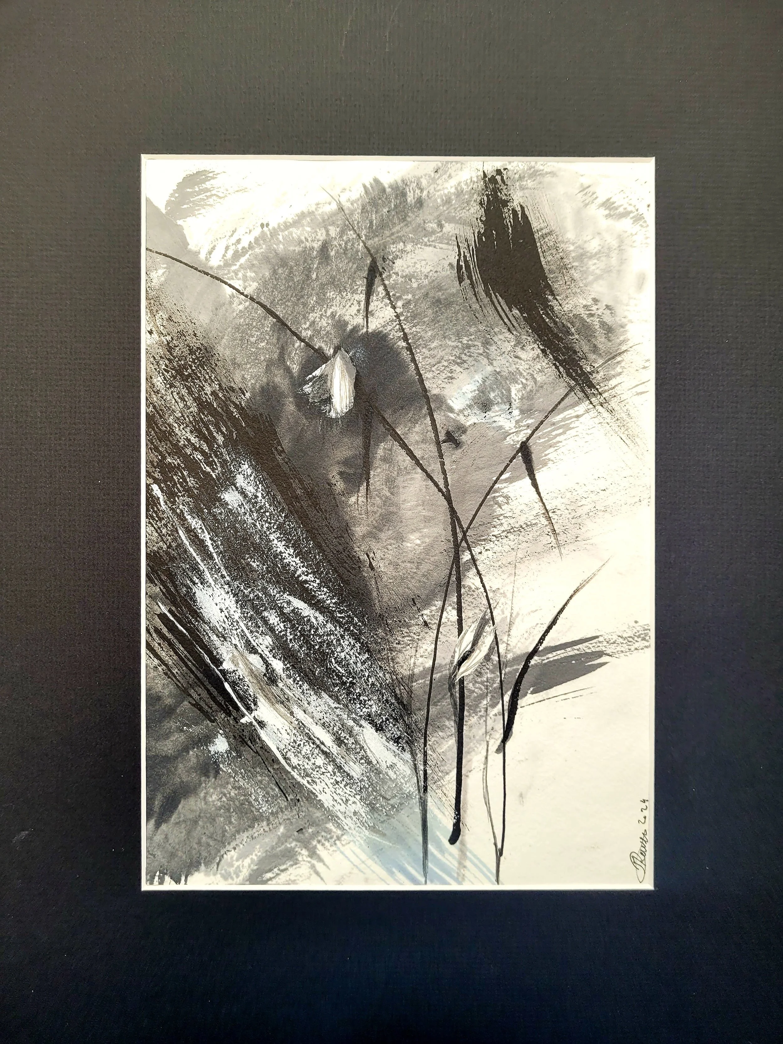 Unique original artwork, handmade and signed by the artist.Ink on paper. 30x40 cm