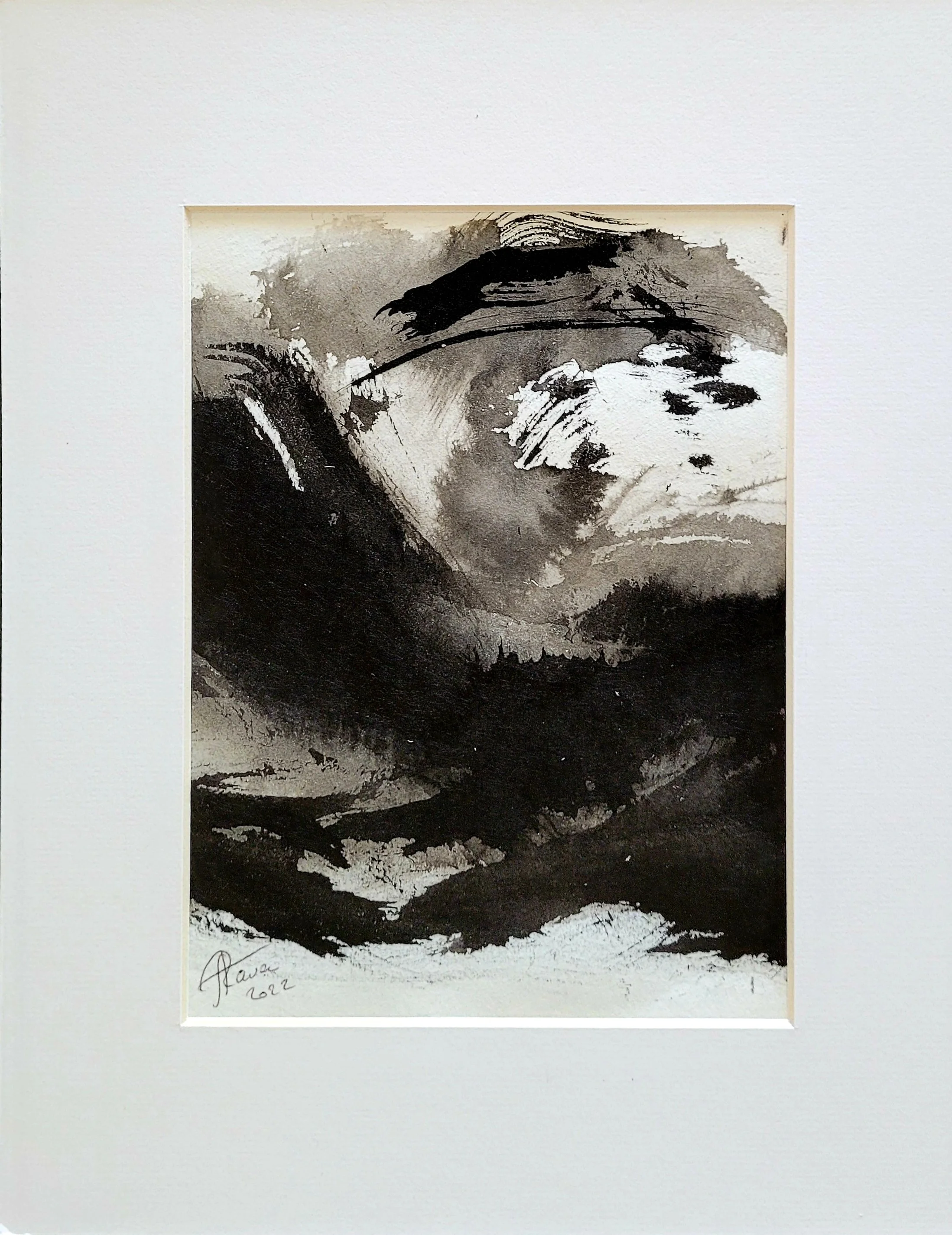 Unique original artwork, handmade and signed by the artist. Ink on paper. 24x30 cm