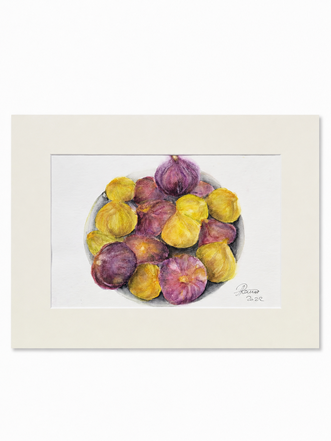 Unique original artwork, handmade and signed by the artist. watercolour on paper. 30x40 cm
