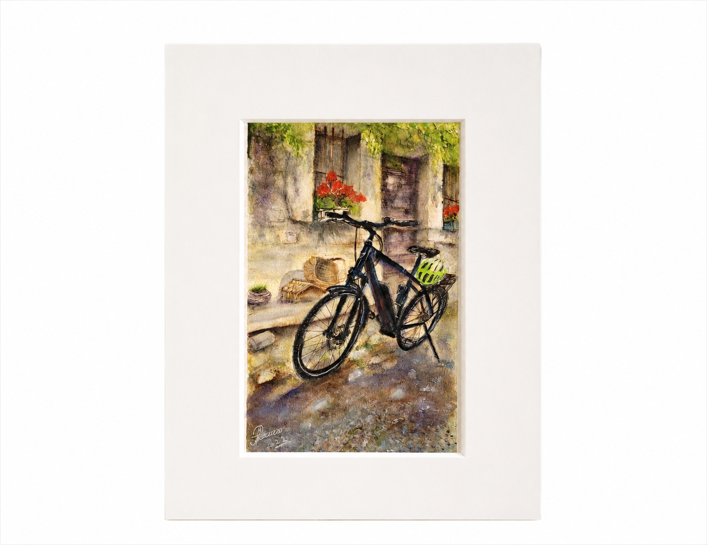 French campaign 30x40cm, watercolour on cotton paper