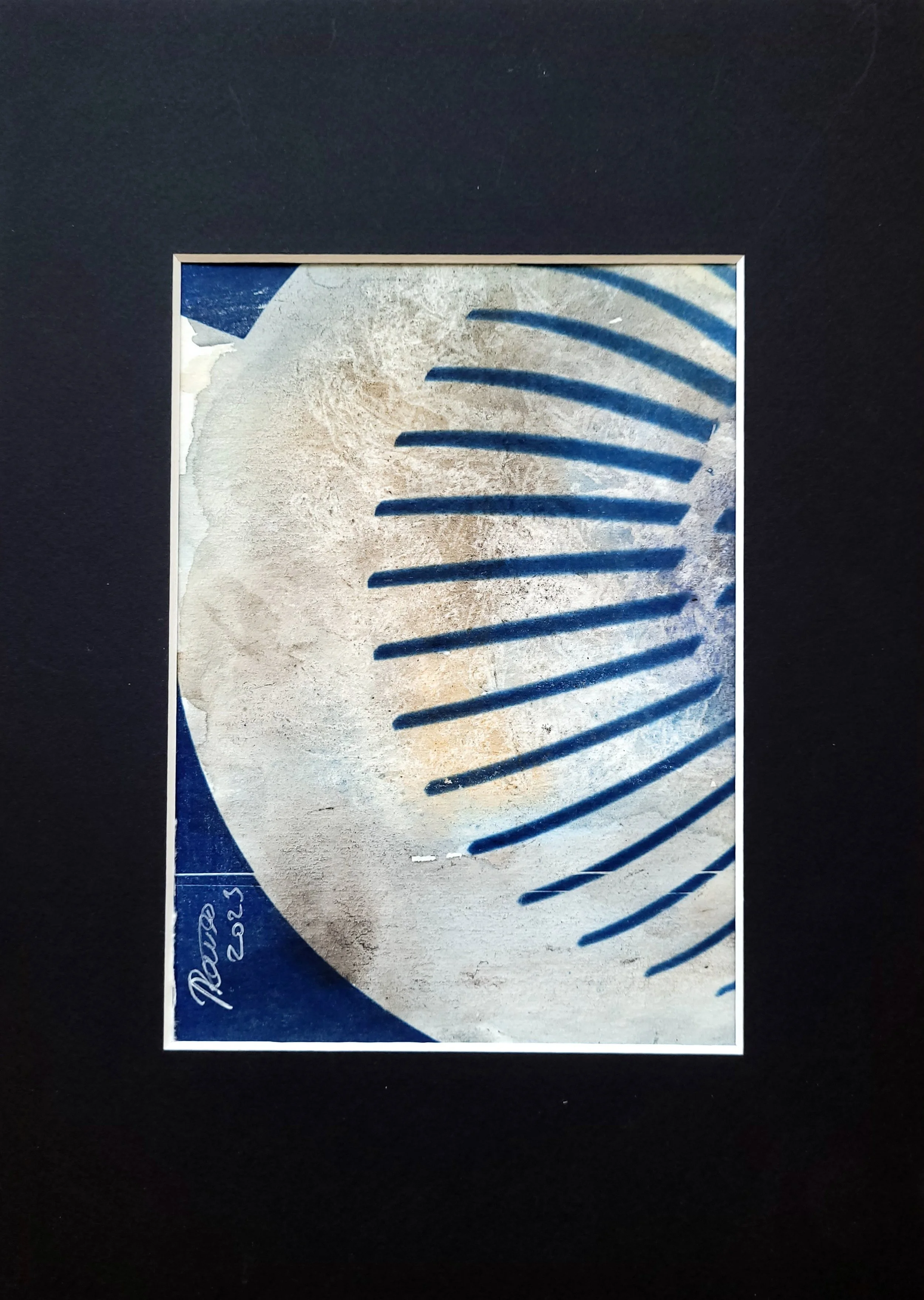Unique original artwork, handmade and signed by the artist. Mixed media on paper. 21x30 cm