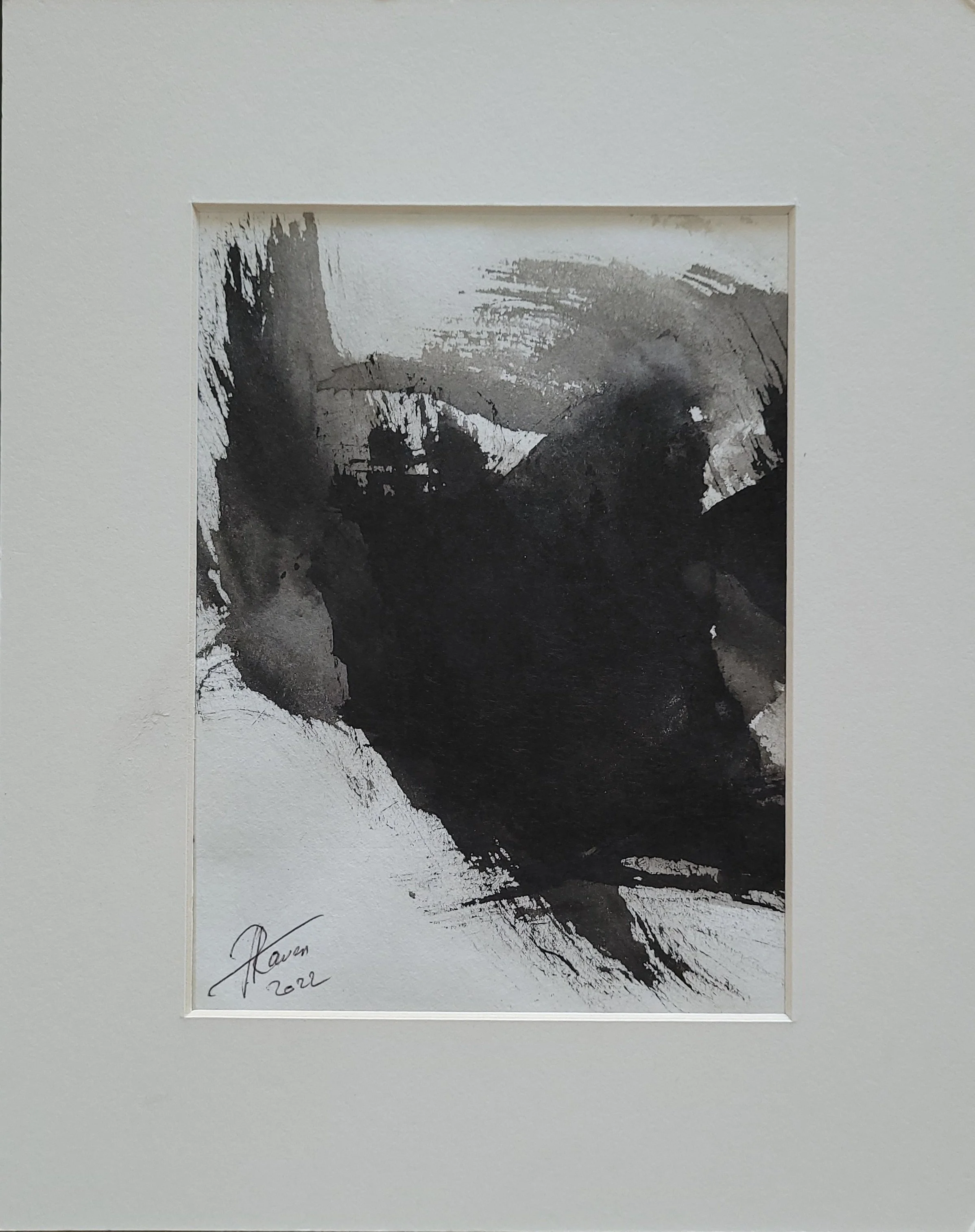 Unique original artwork, handmade and signed by the artist. Ink on paper. 24x30 cm