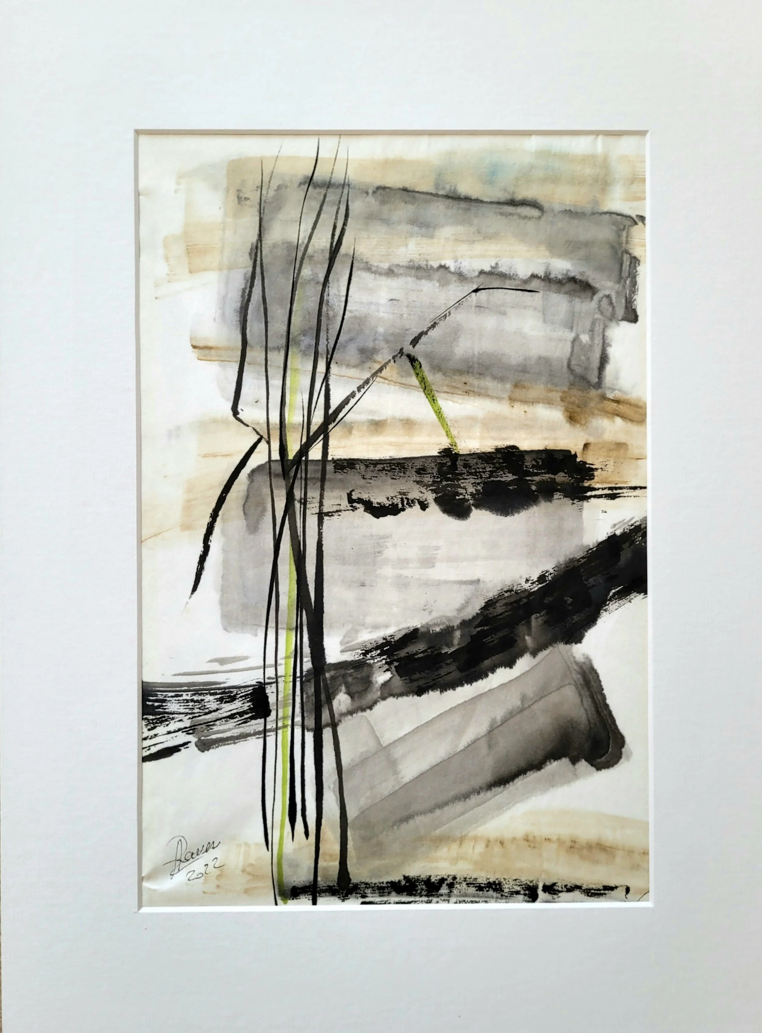 Unique original artwork, handmade and signed by the artist.Ink on paper. 30x40 cm